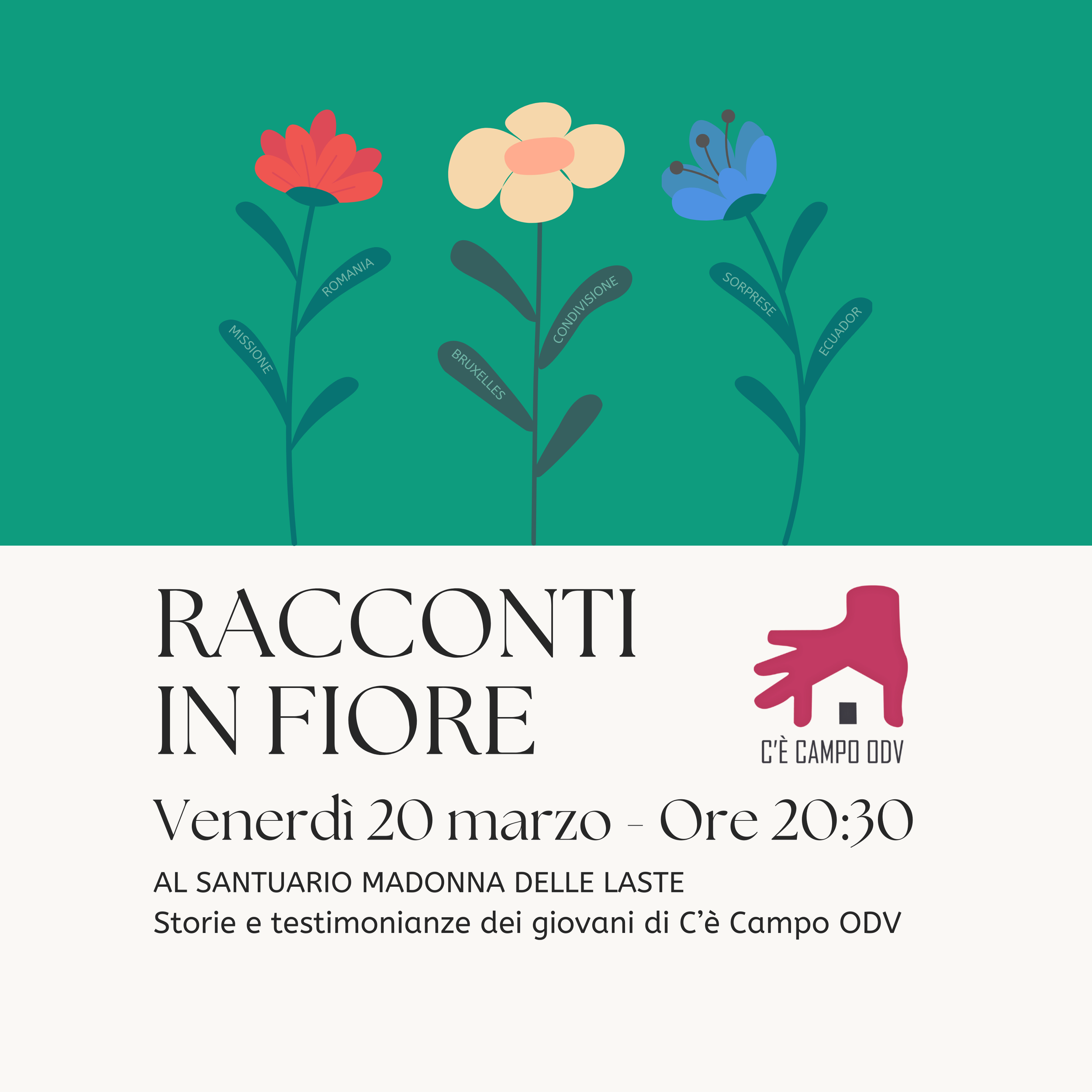 Serata testimonianze 2025