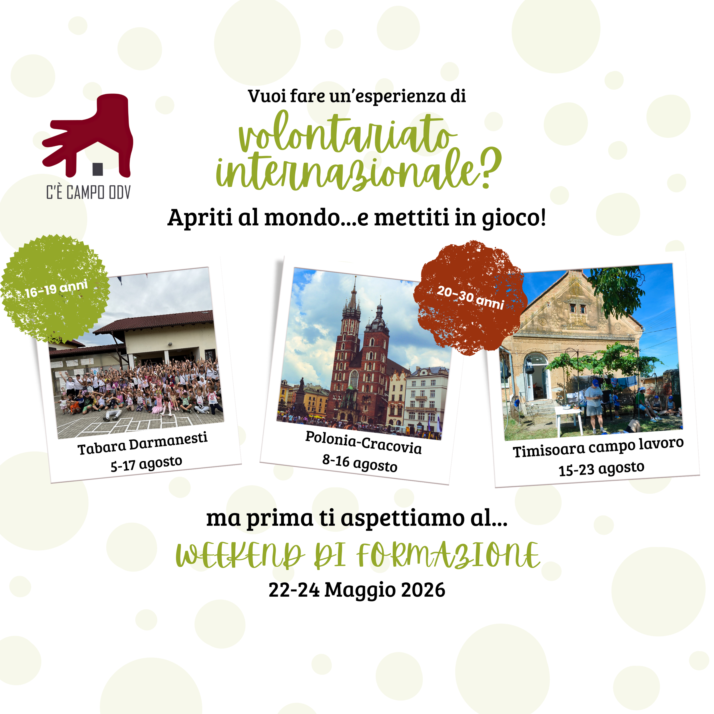 Esperienze Estive 2026