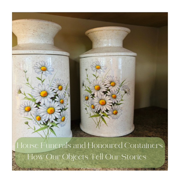 Houses and objects can have funeral - their loss can weigh heavily on our sense of self while keeping objects that may be outdated can tell important stories about who we are