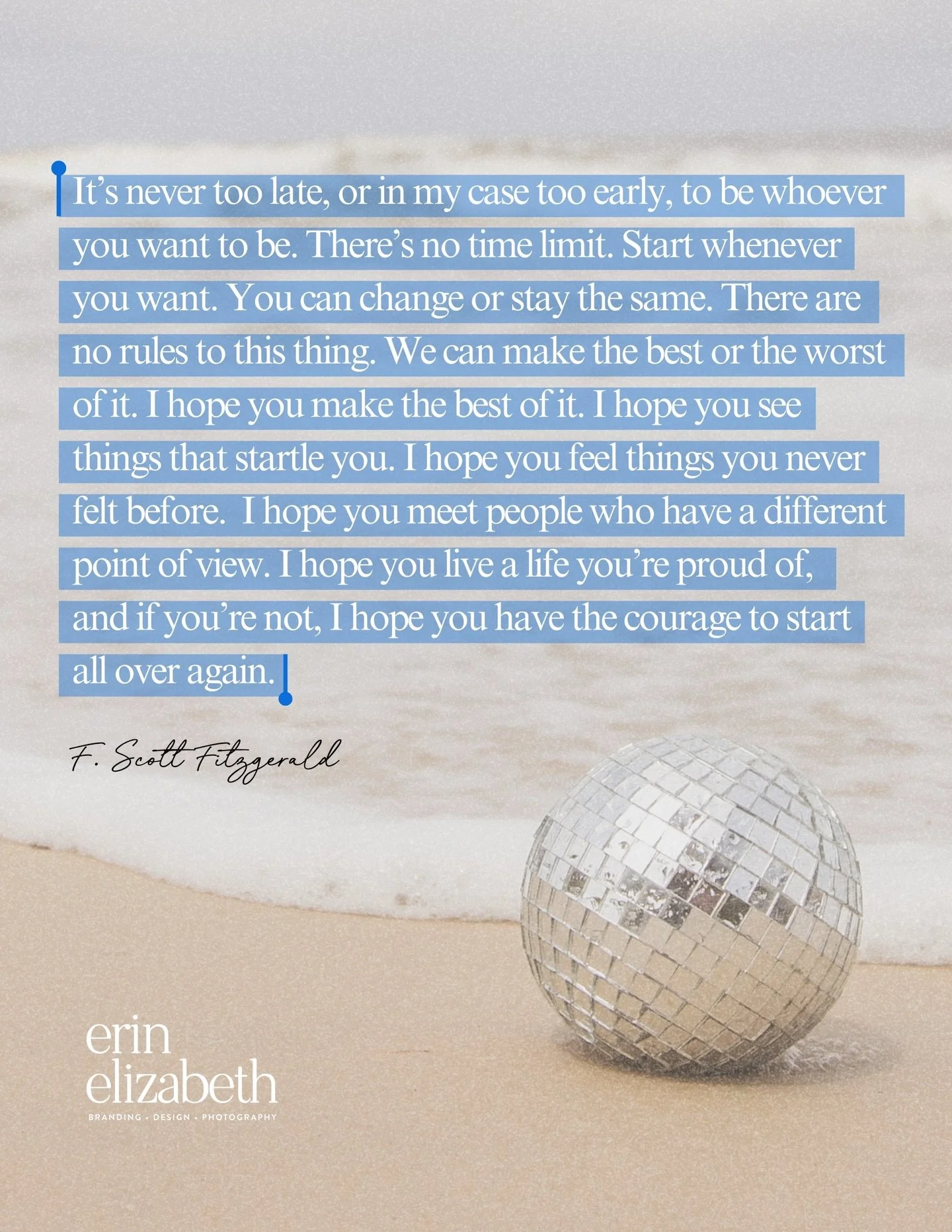 Every New Year&rsquo;s week, instagram reminds me why I have to stop the scroll. 

A competitive playground with not so subtle hints that someone, somewhere has accomplished a lifetimes worth of wins and fortune in just one year and I didn&rsquo;t. T