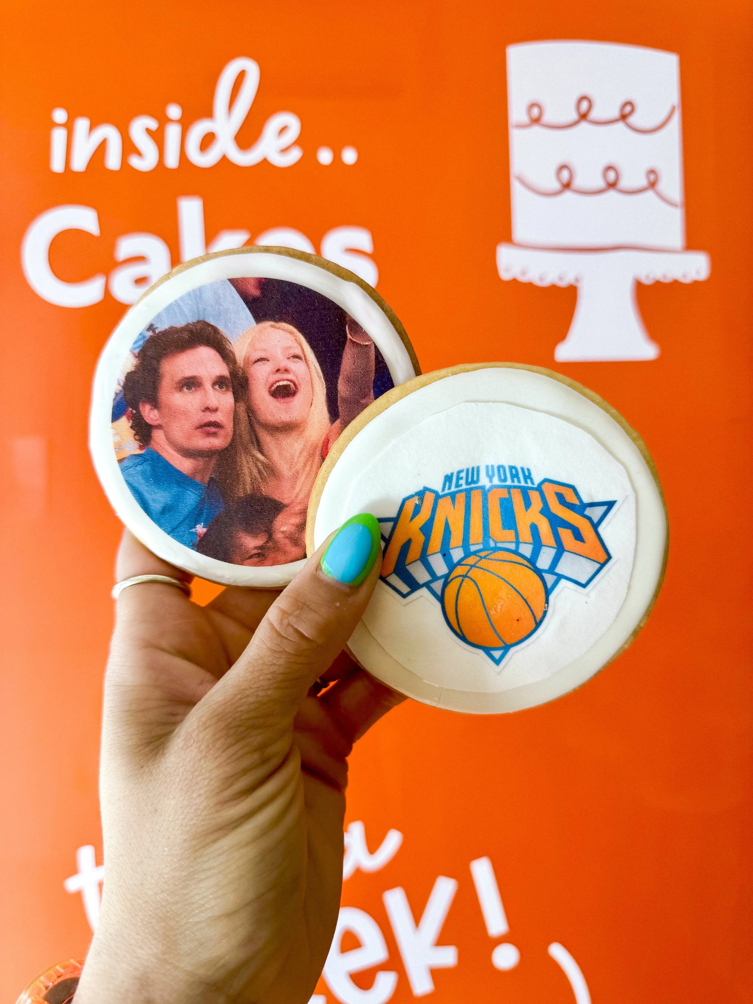 Ben&mdash; it&rsquo;s not diet. 

So grateful @padocabakery continues to let me play. Of all the ideas we&rsquo;ve created together, these ICONIC How To Loose a Guy Cookies might be one of my most favorites! Go New York, Go New York Go! 💙🧡🗽🏀

In 