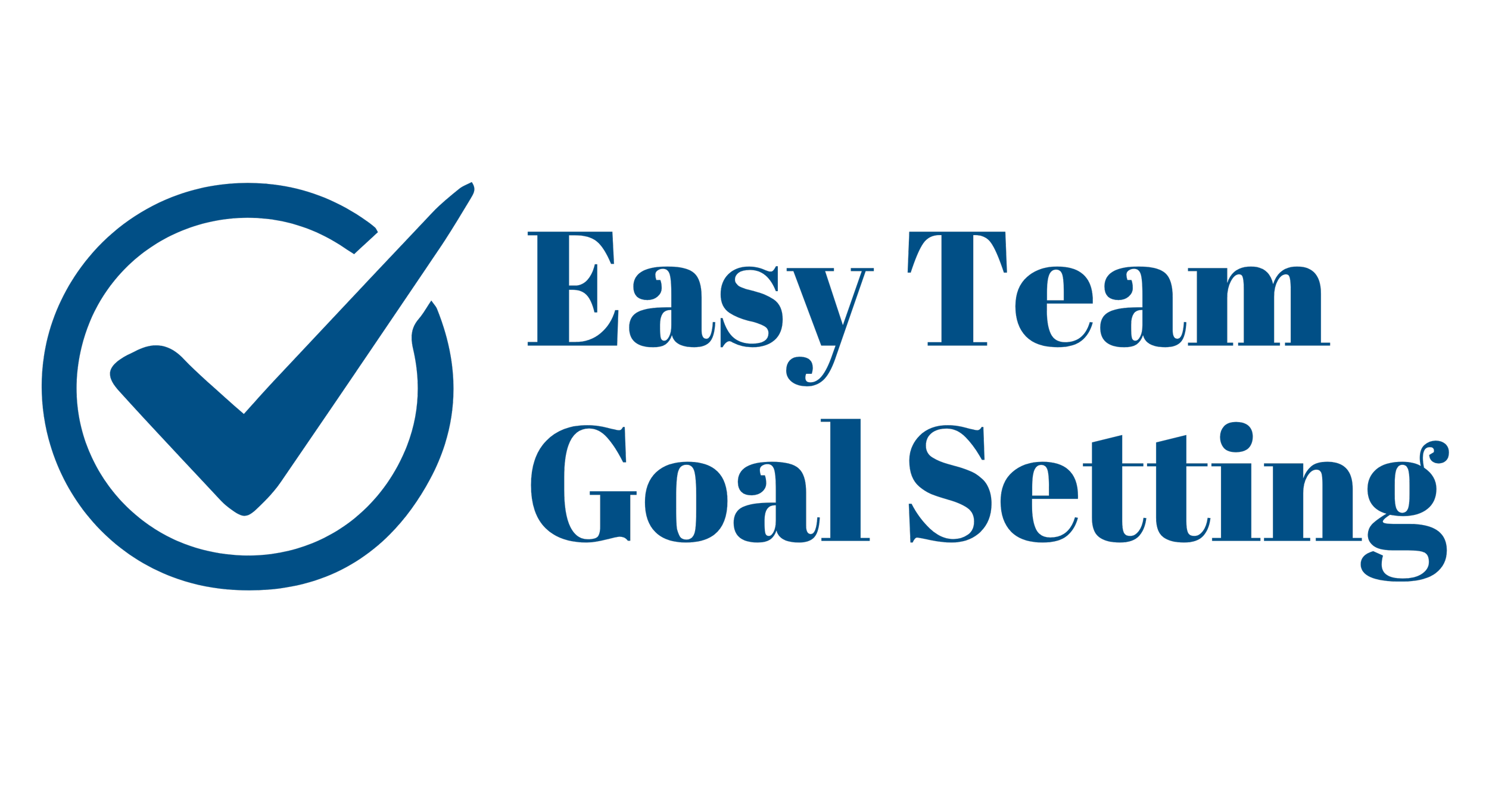 Easy Team Goal Setting