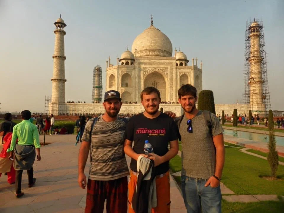 Taj Mahal in India in 2016