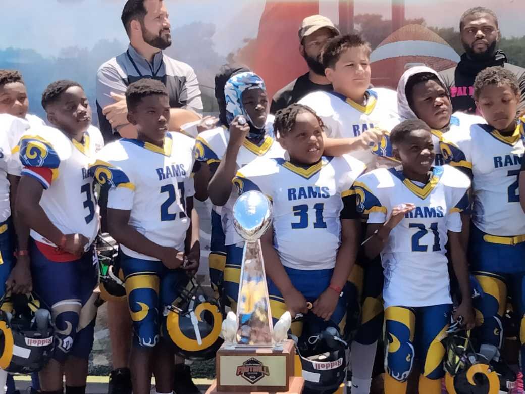 Derrick Beach Raceland Rams Our Team — The Palm Beach Rams
