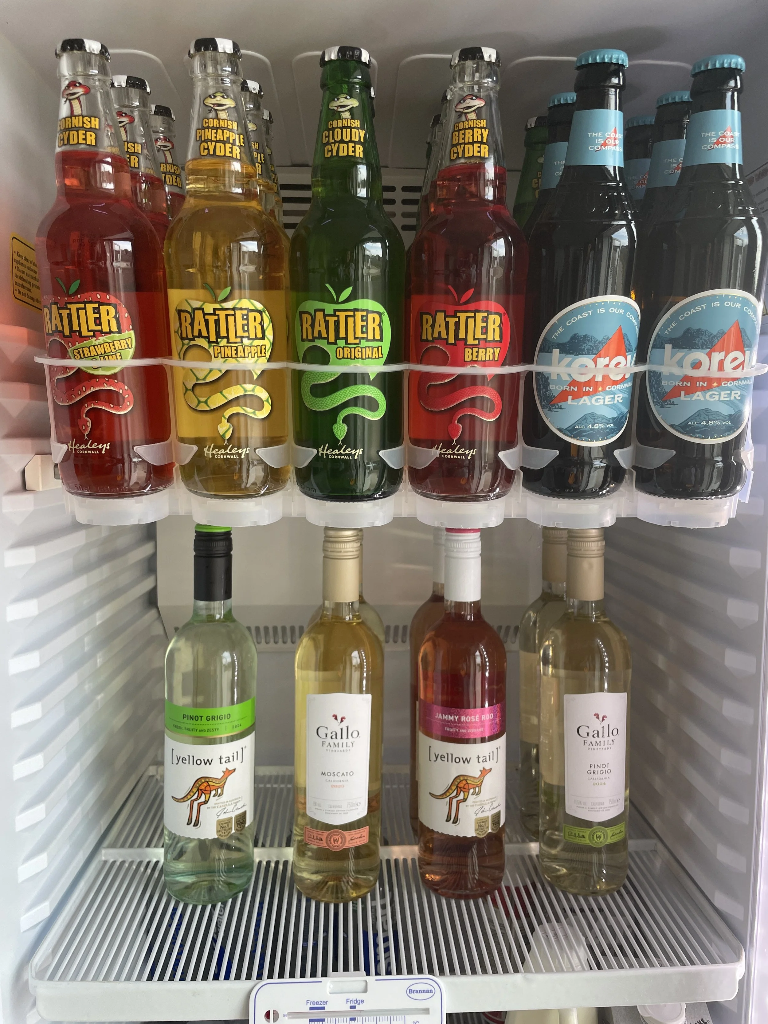 Some of the alcohol we sell 