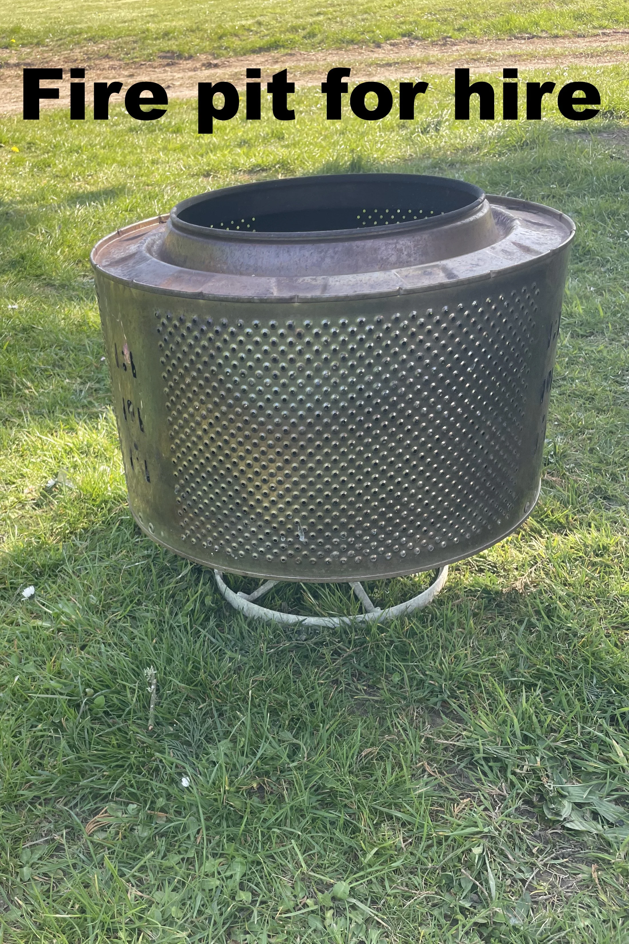 Fire pit and BBQ's available to hire 