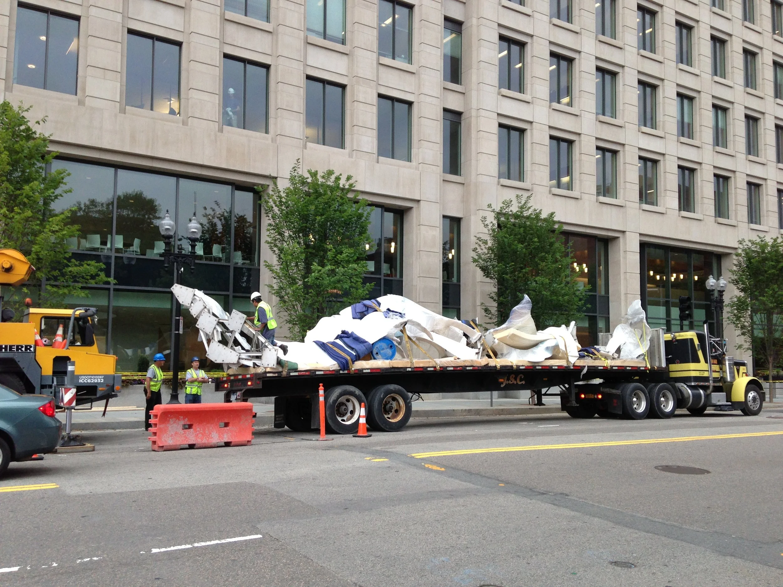 And then...the exterior pieces arrived!