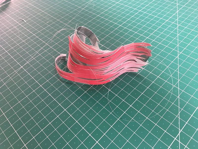 After we returned home, I made a slightly bigger scale model in my Brooklyn studio with some necessary tweaks to the sculpture, and the rest of the project was all digital.