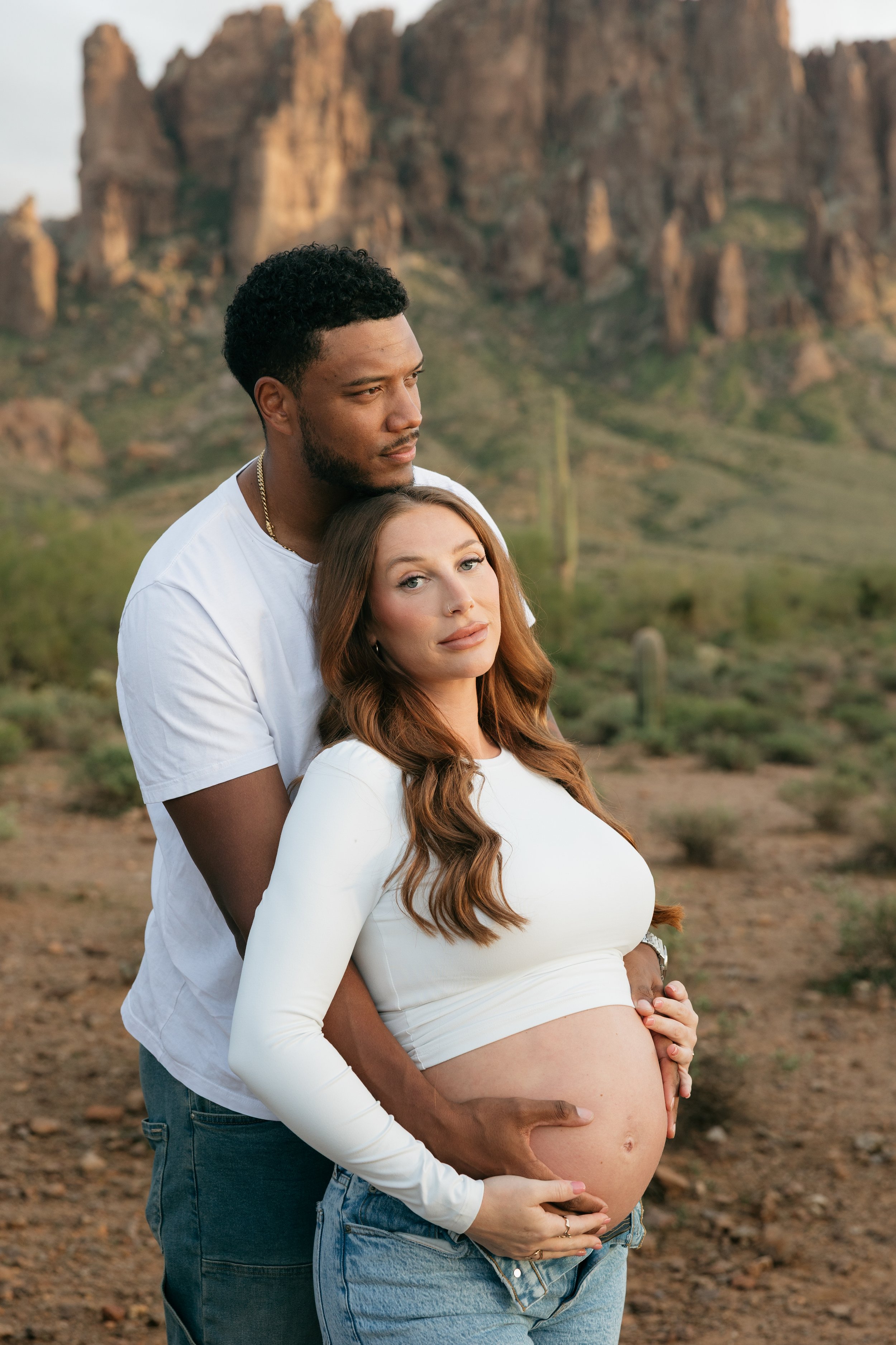 arizona maternity photographer lost dutchman state park