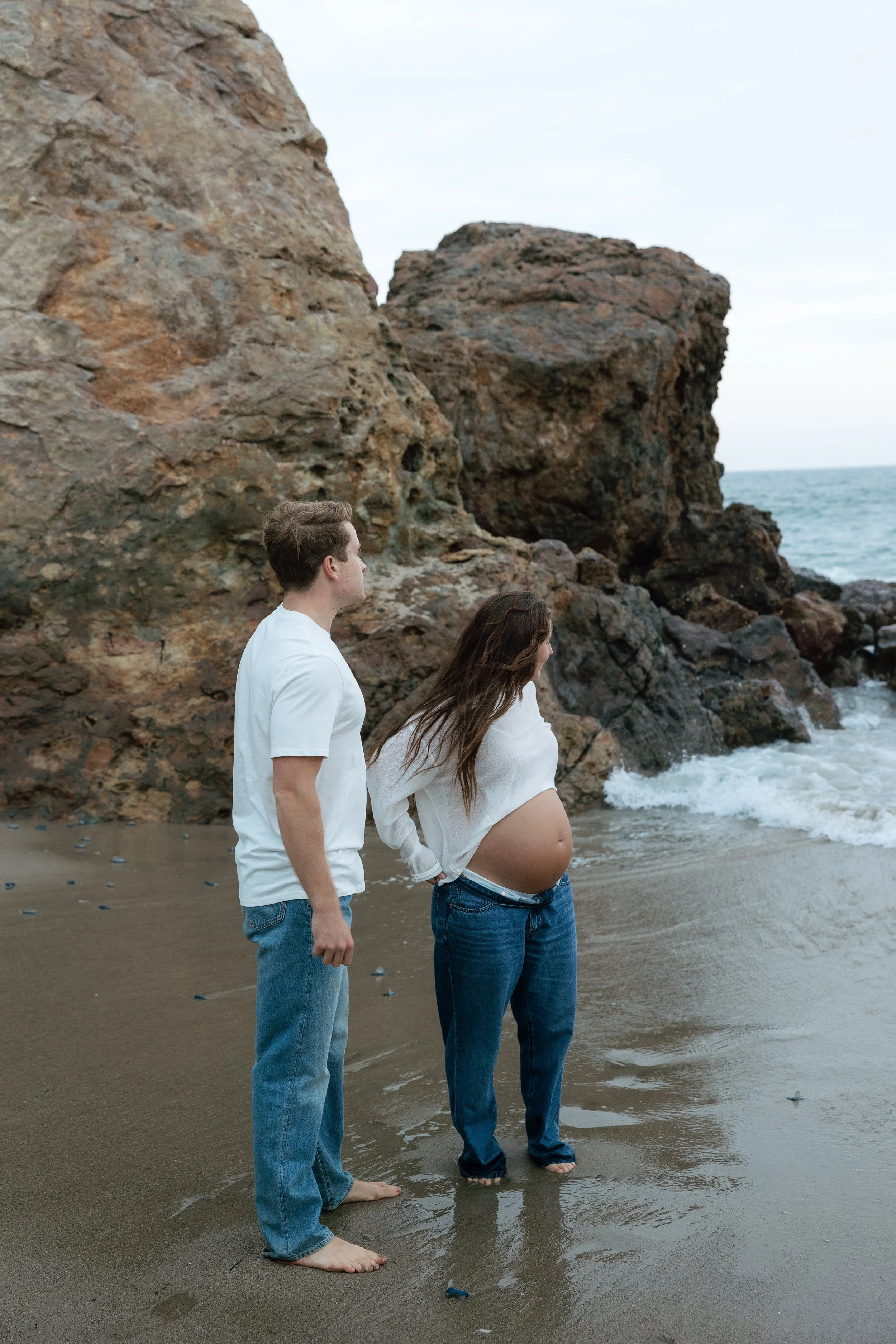malibu maternity photographer