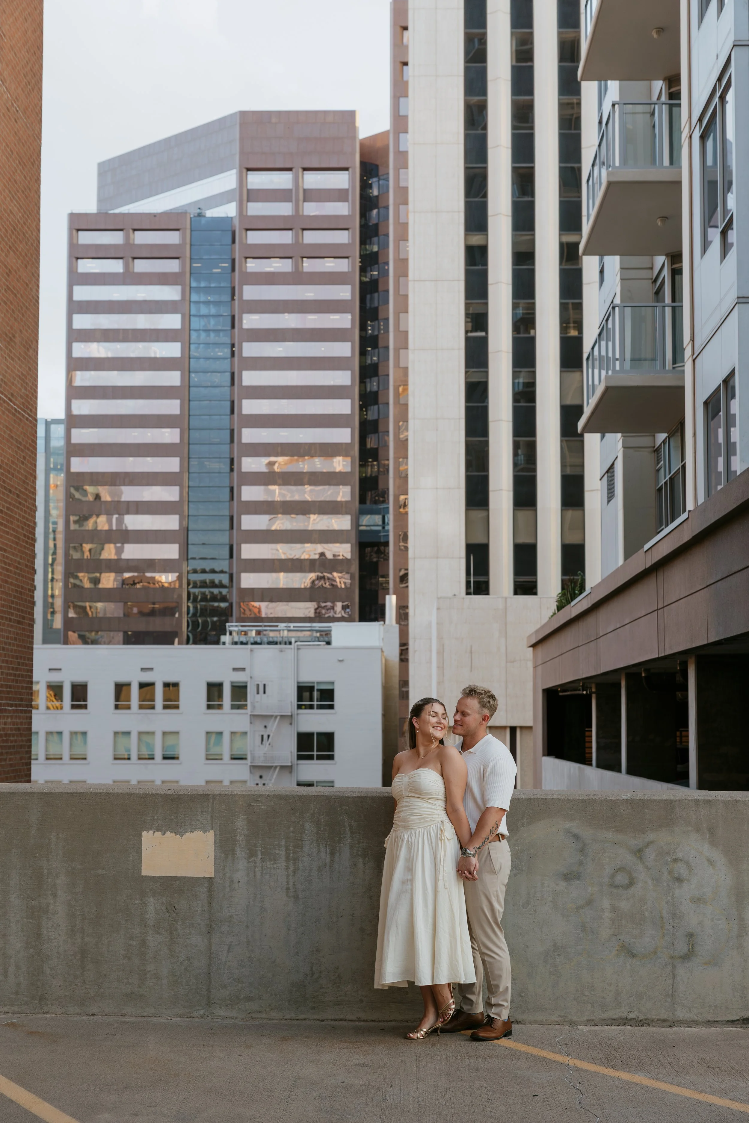 Downtown Phoenix Engagement Portraits