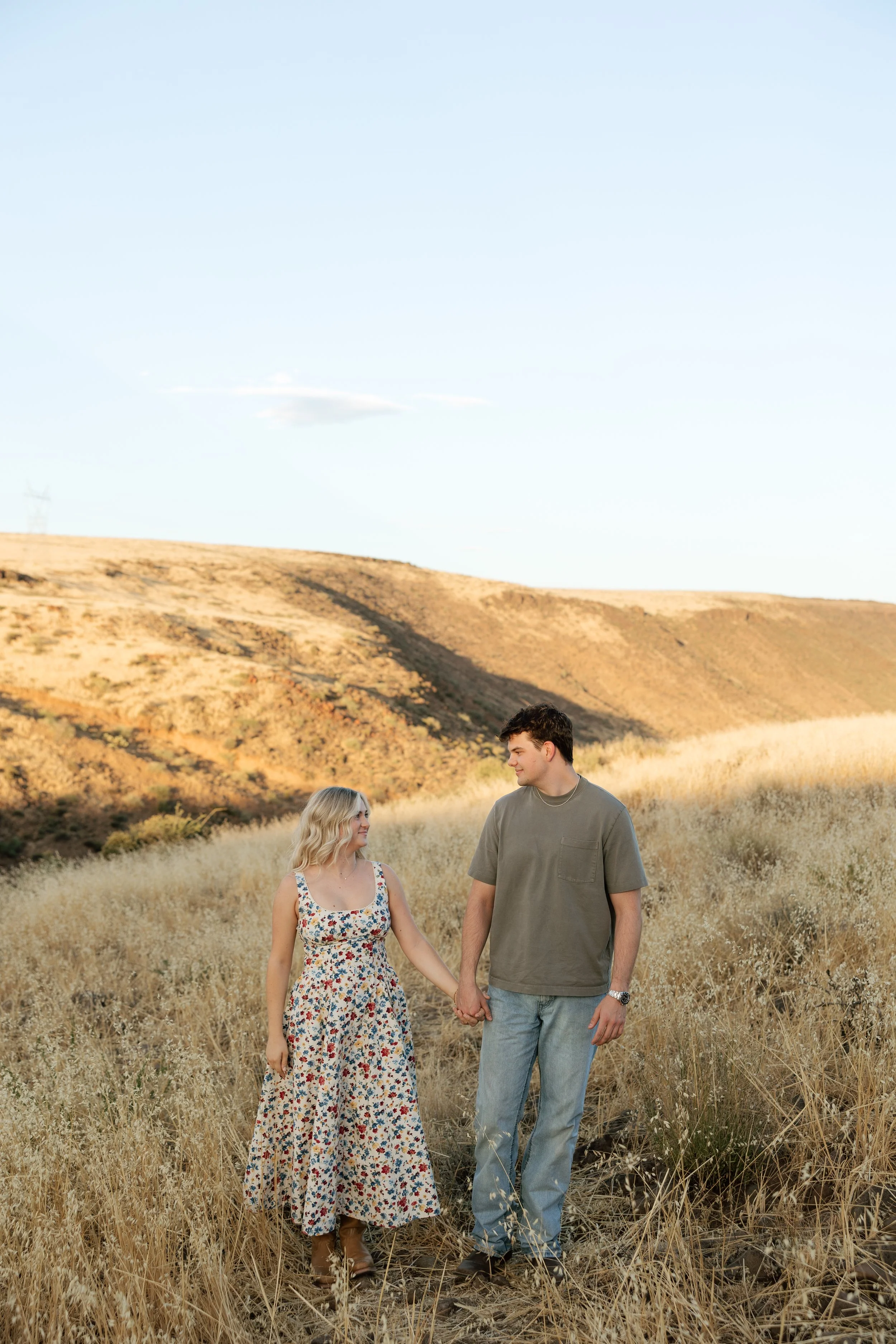 C &amp; H: Engagement Portraits at Sunset Point in Phoenix, Arizona
