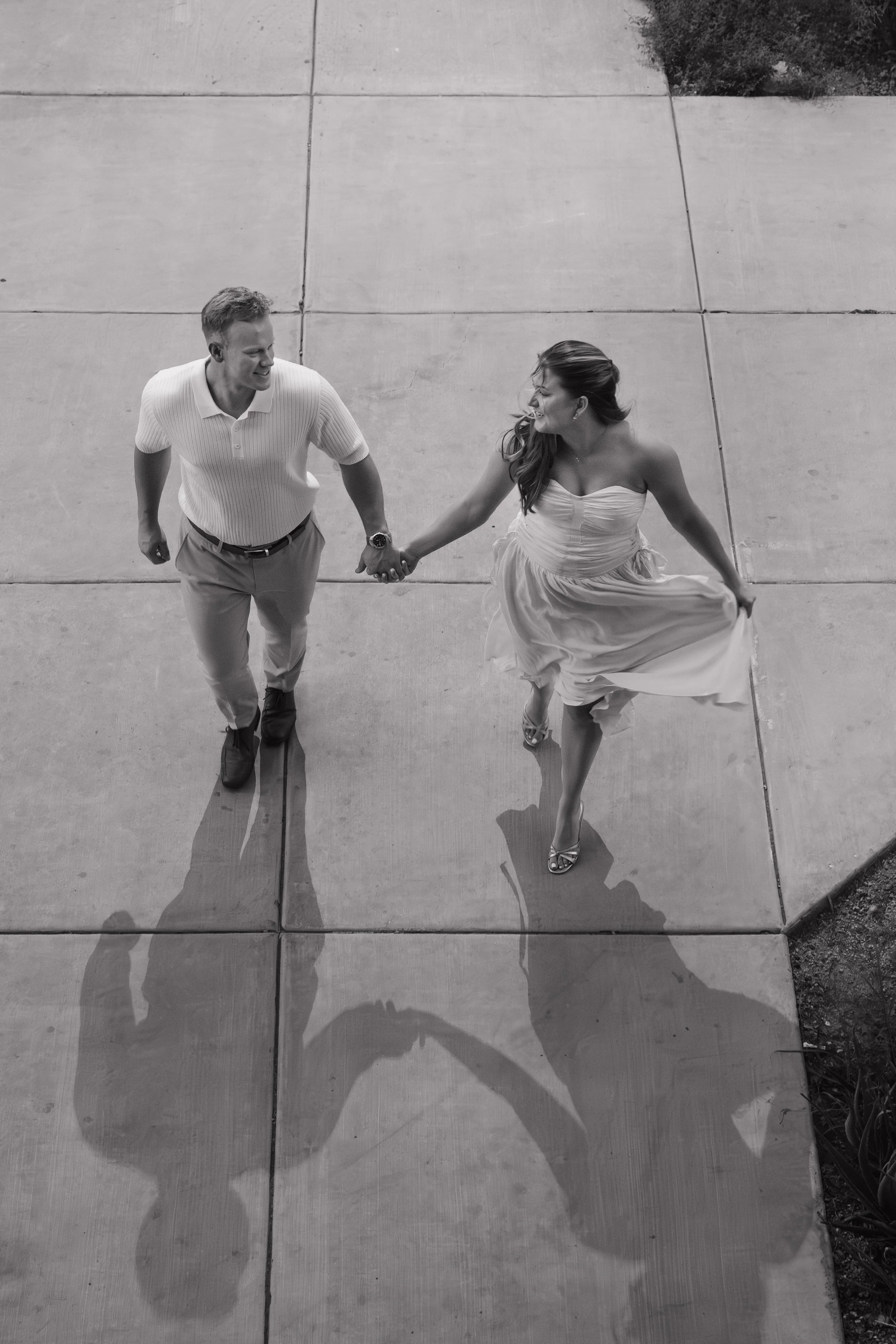 downtown phoenix engagement photos