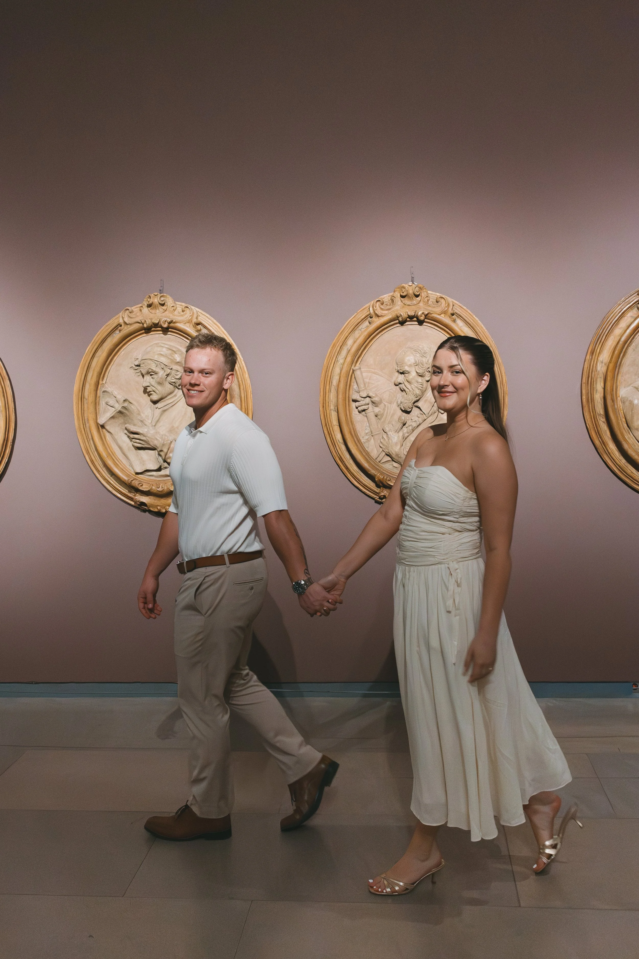 downtown phoenix engagement photos