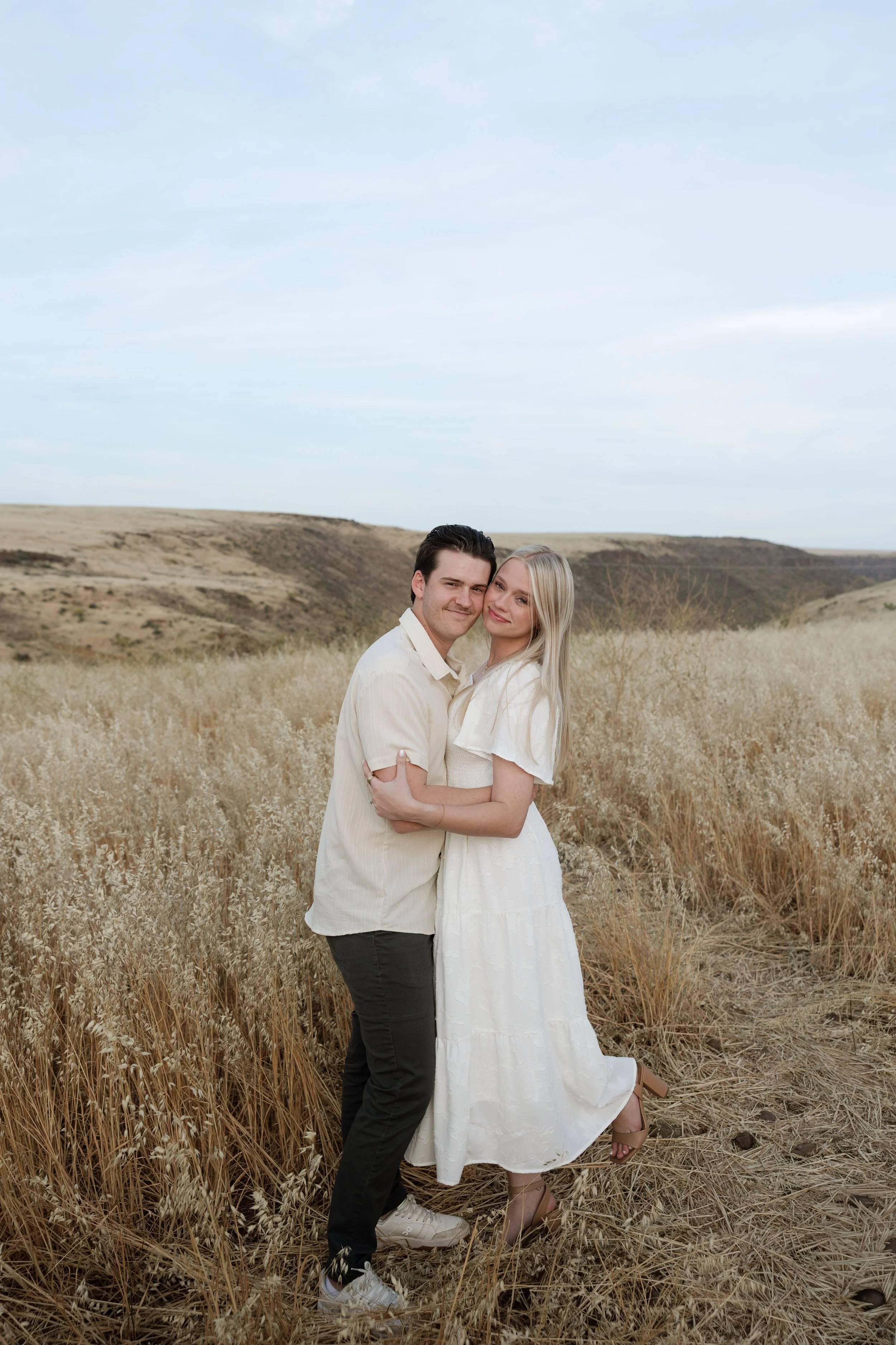 arizona wedding photographer sunset point engagement photos