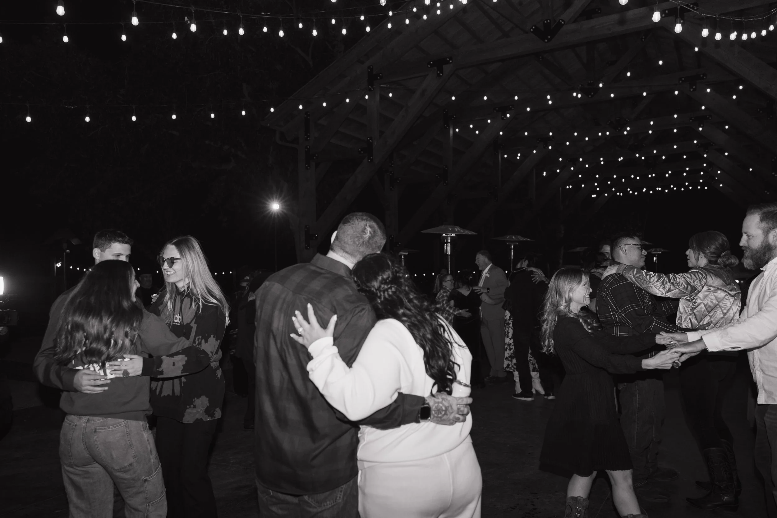 bride and groom dancing at their wedding reception in arizona