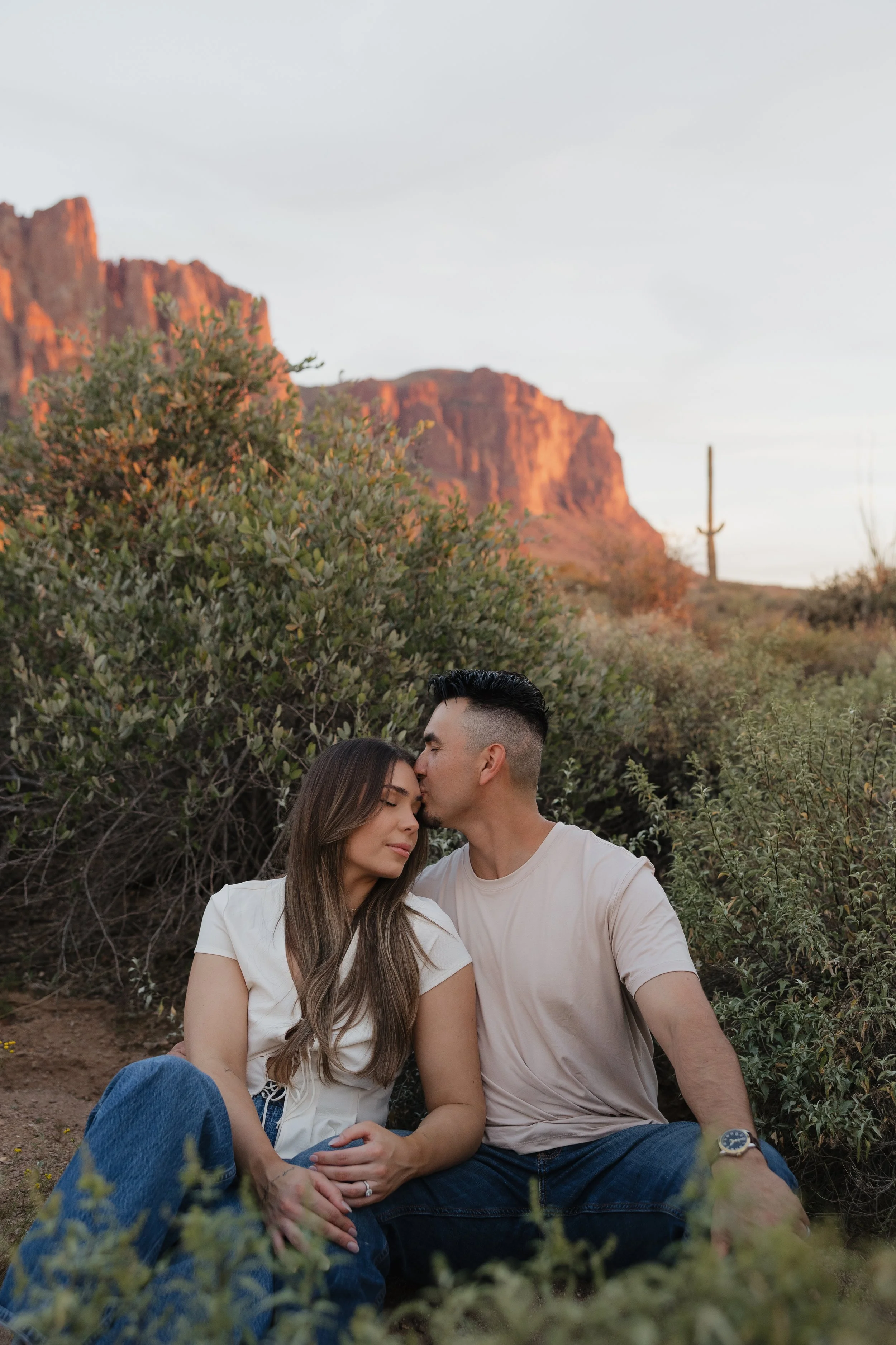 golden hour couples photos arizona photographer