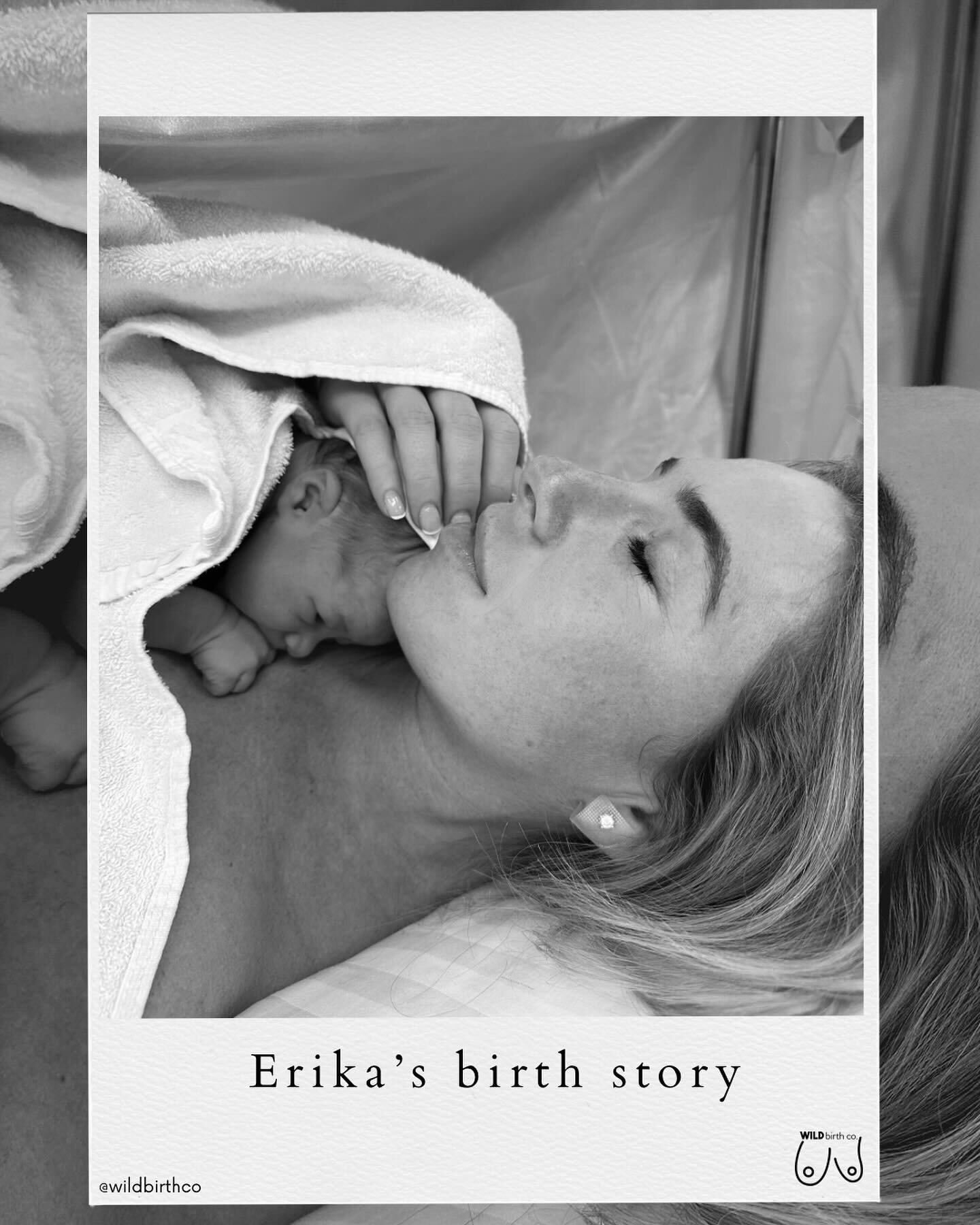 Thank you so much @erielias1 for sharing your story of your calm &amp; gentle c-section 🌸. This is beautiful story of a c-section where Erika&rsquo;s baby girl was able to gently work her own way out. We loved reading this one 💕