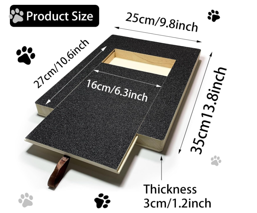 Nail trims are not fun for anyone! But teaching your dog to use a scratch board can help maintain nails between trims.