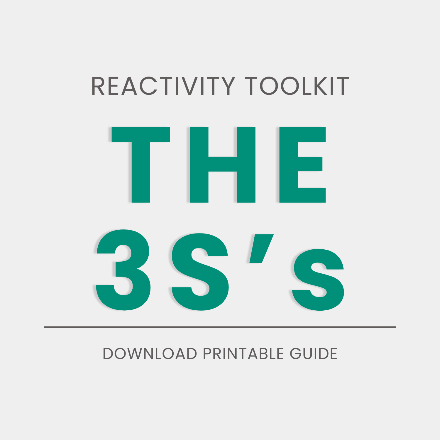  The 3 S’s – What To Do When Your Dog Reacts