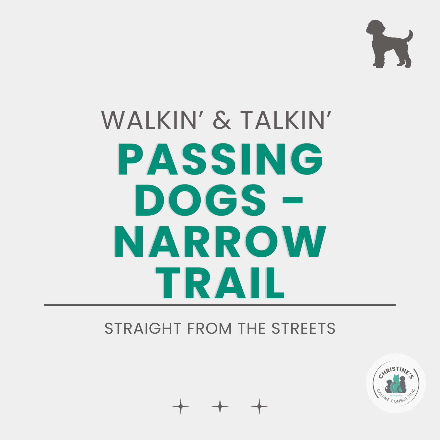 Walkin’ &amp; Talkin’: Passing Dogs on a Narrow Trail