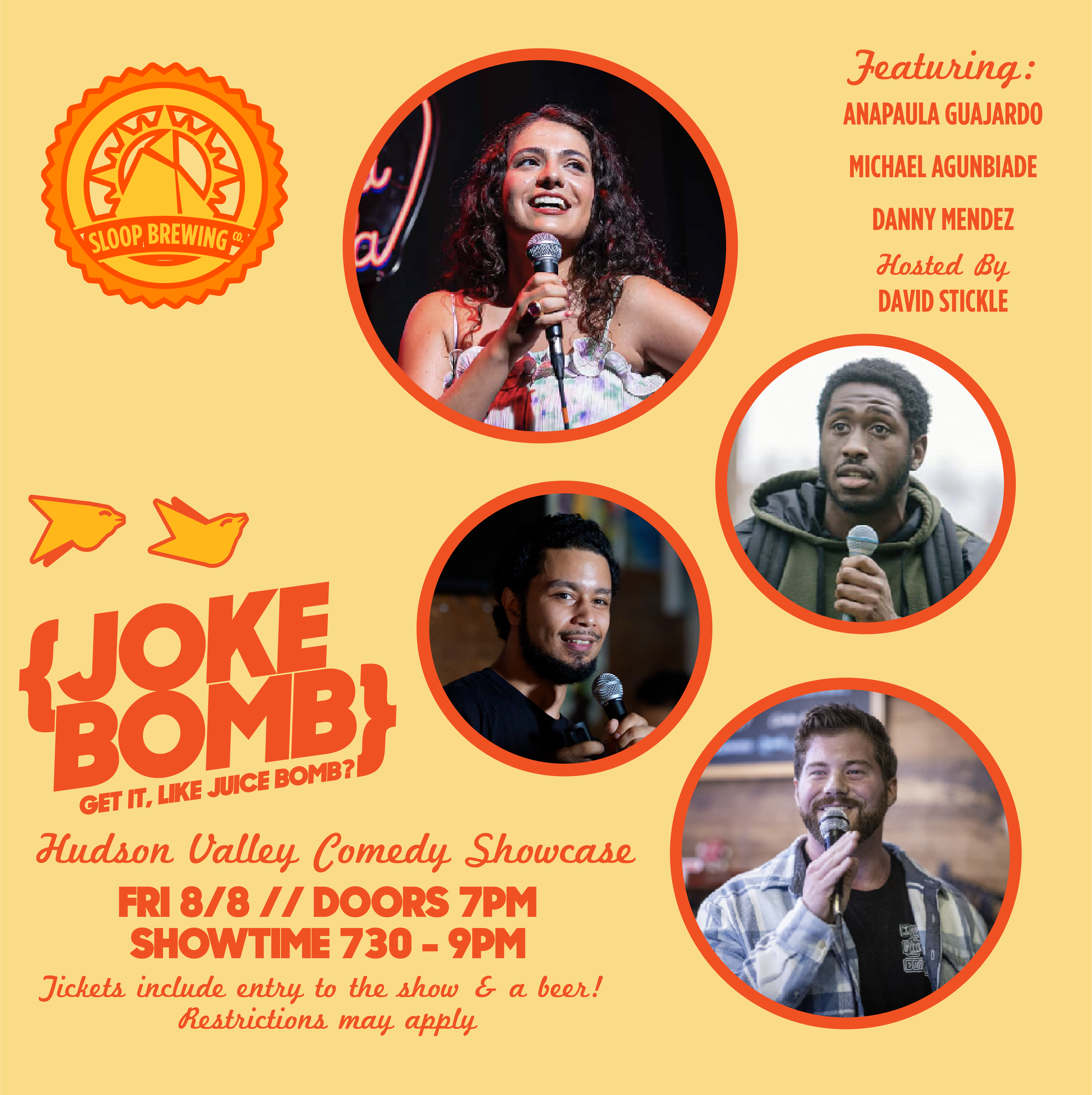 Joke Bomb // Hudson Valley Comedy Showcase