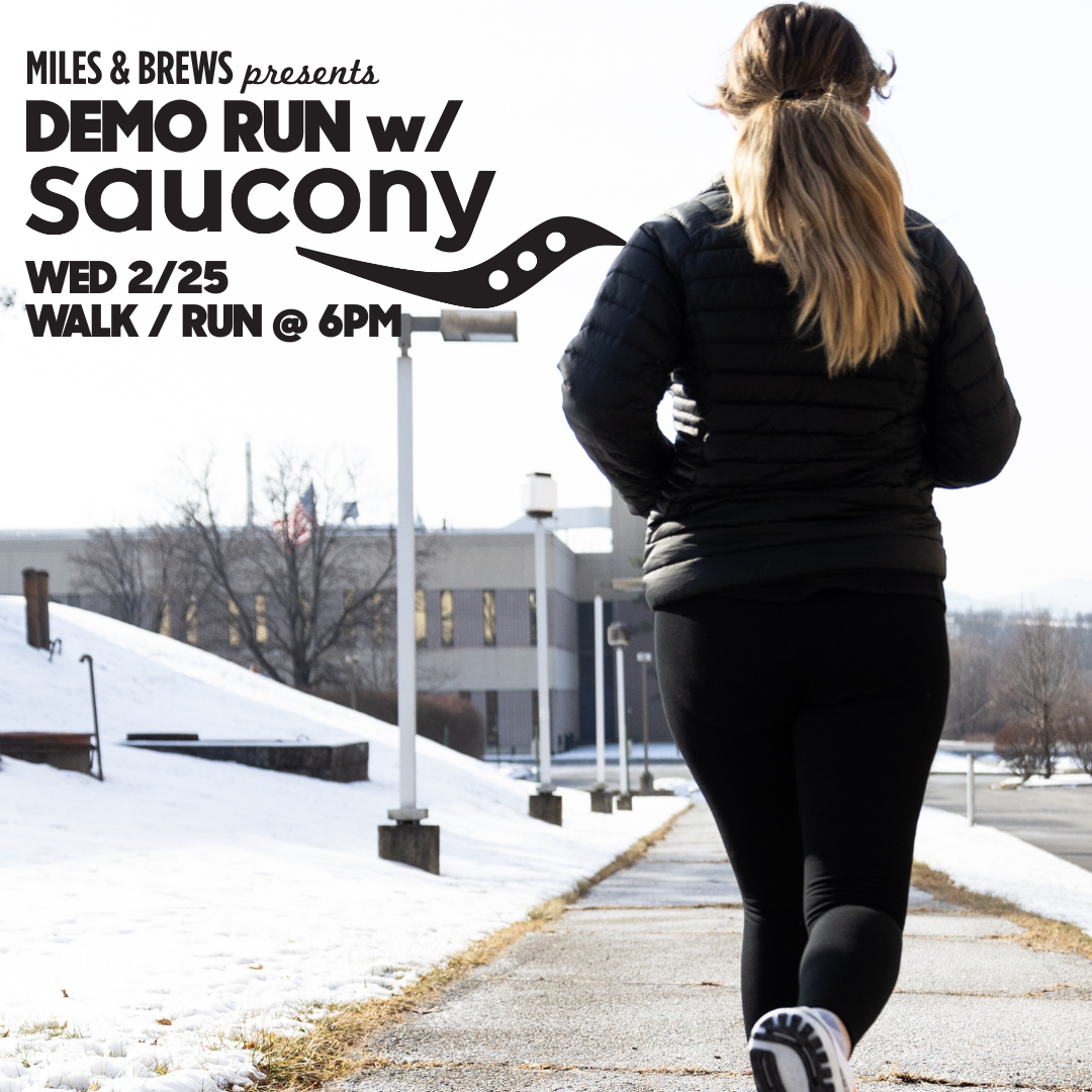 Miles & Brews Saucony Demo Run