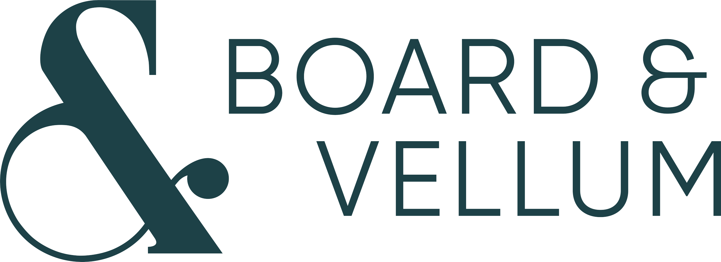The company logo for Board & Vellum, Architect Firm Seattle, WA