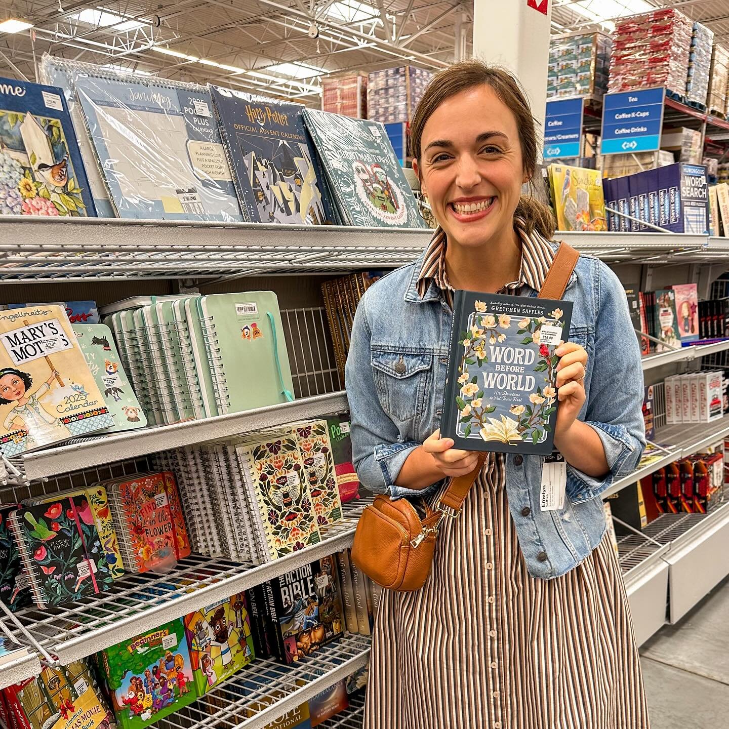 &ldquo;Word before World&rdquo; is at @samsclub! 🎉 On Sunday after church we made our way to our local Sam&rsquo;s Club to see the #Wordbeforeworld devotional on the shelves in person. We quickly snapped a few photos because we were all hungry and t