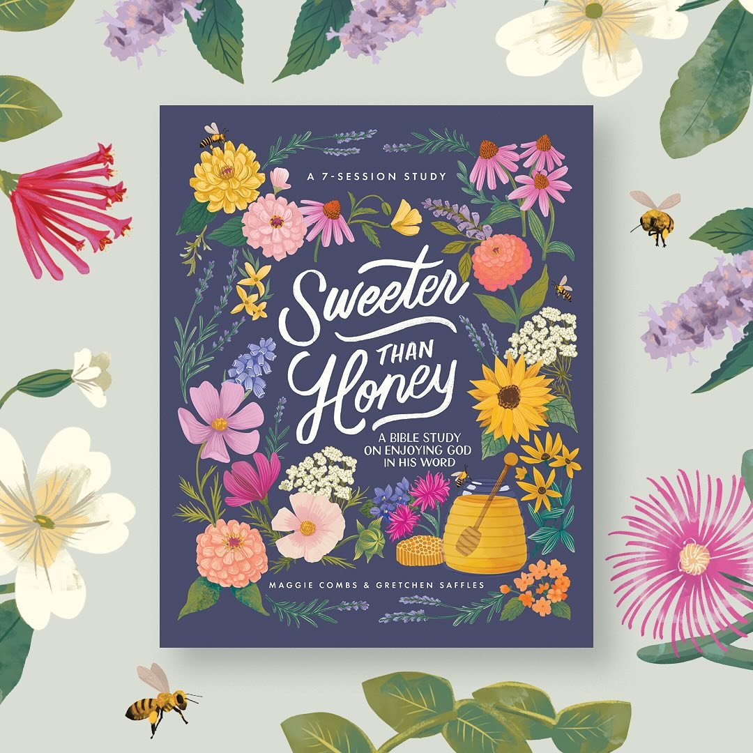 🍯 COMING JANUARY 7th&mdash;Sweeter than Honey: A Bible Study on Enjoying in His Word 🍯⁠
⁠
Our lives feel stuffed to the brink, overrun by work and home responsibilities, overwhelmed by jam-packed schedules, and overly distracted by the siren call o