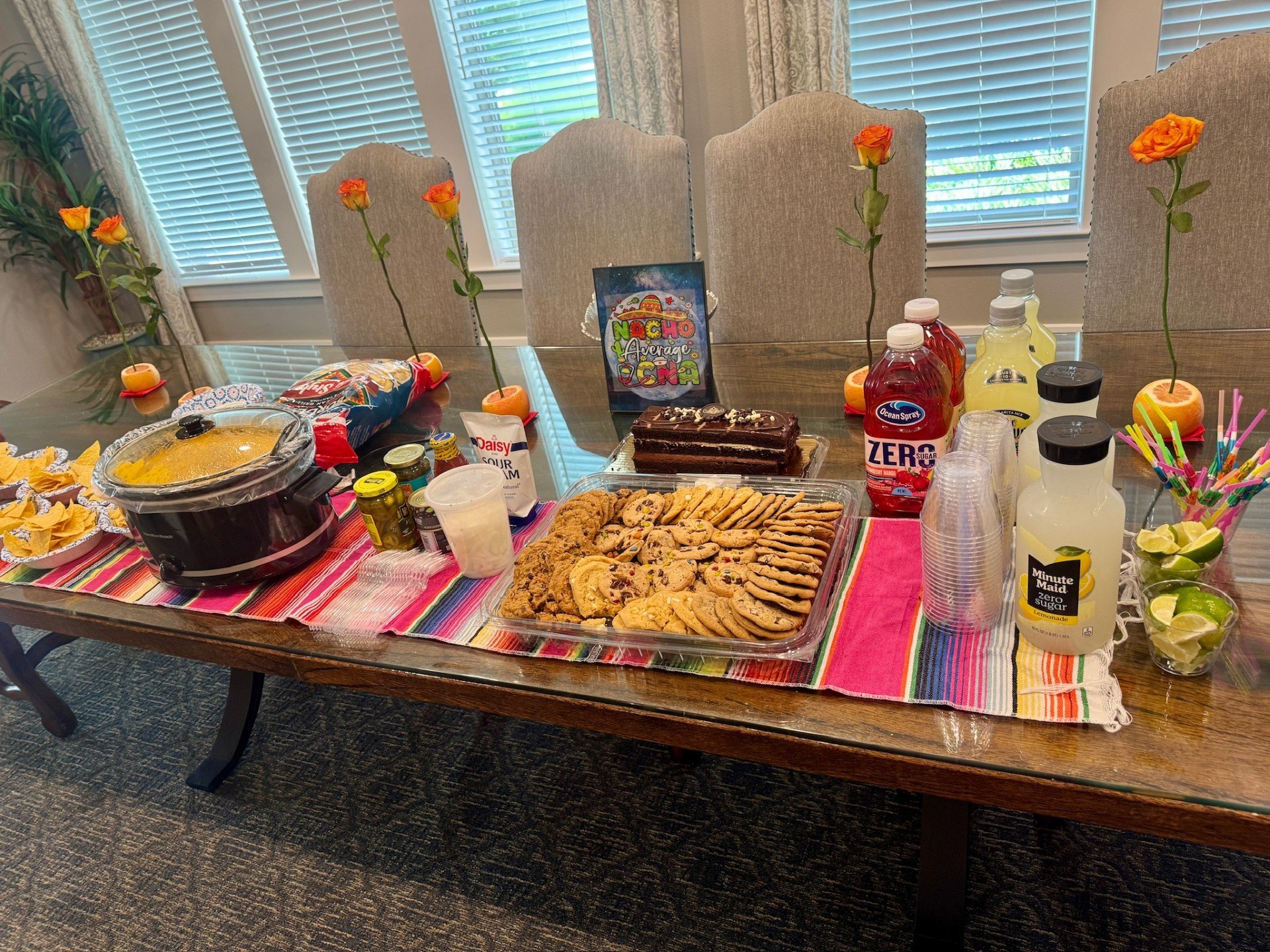 Nacho Average CNA lunch 