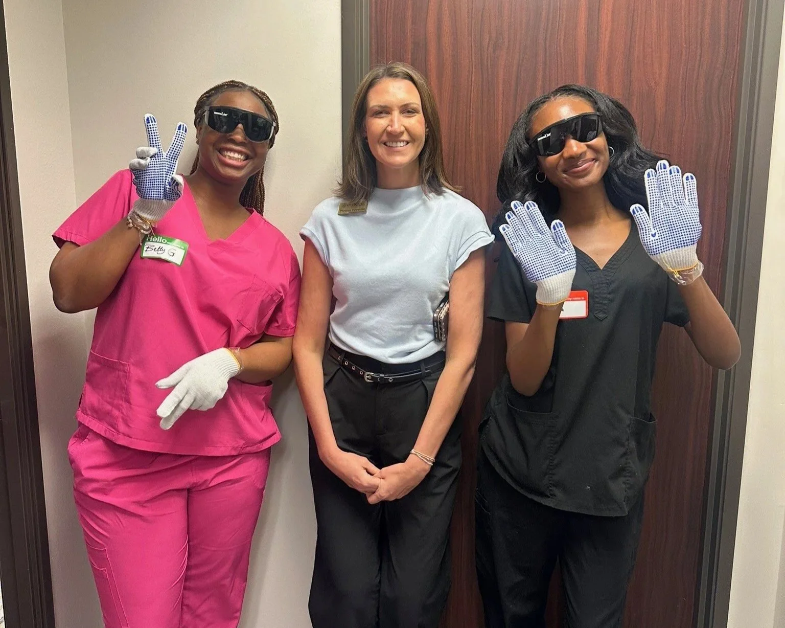 new caregivers during our Dallas onboarding