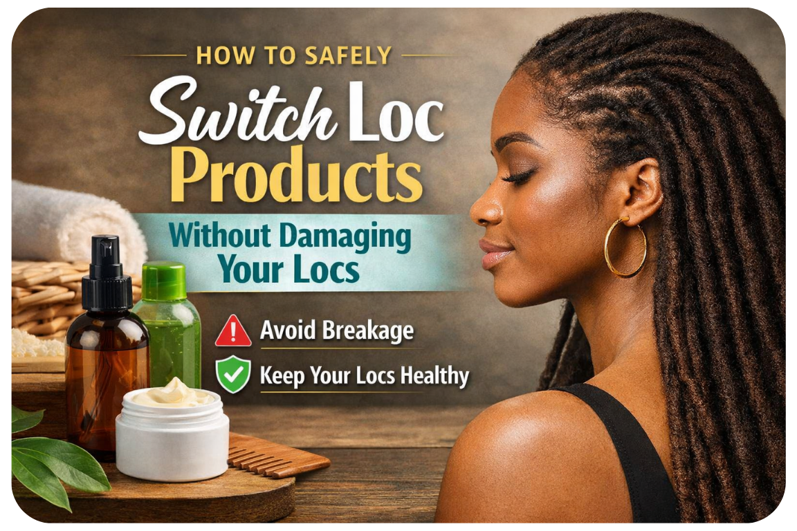Loc Products: How to safely switch products while retaining the beauty of your locs.