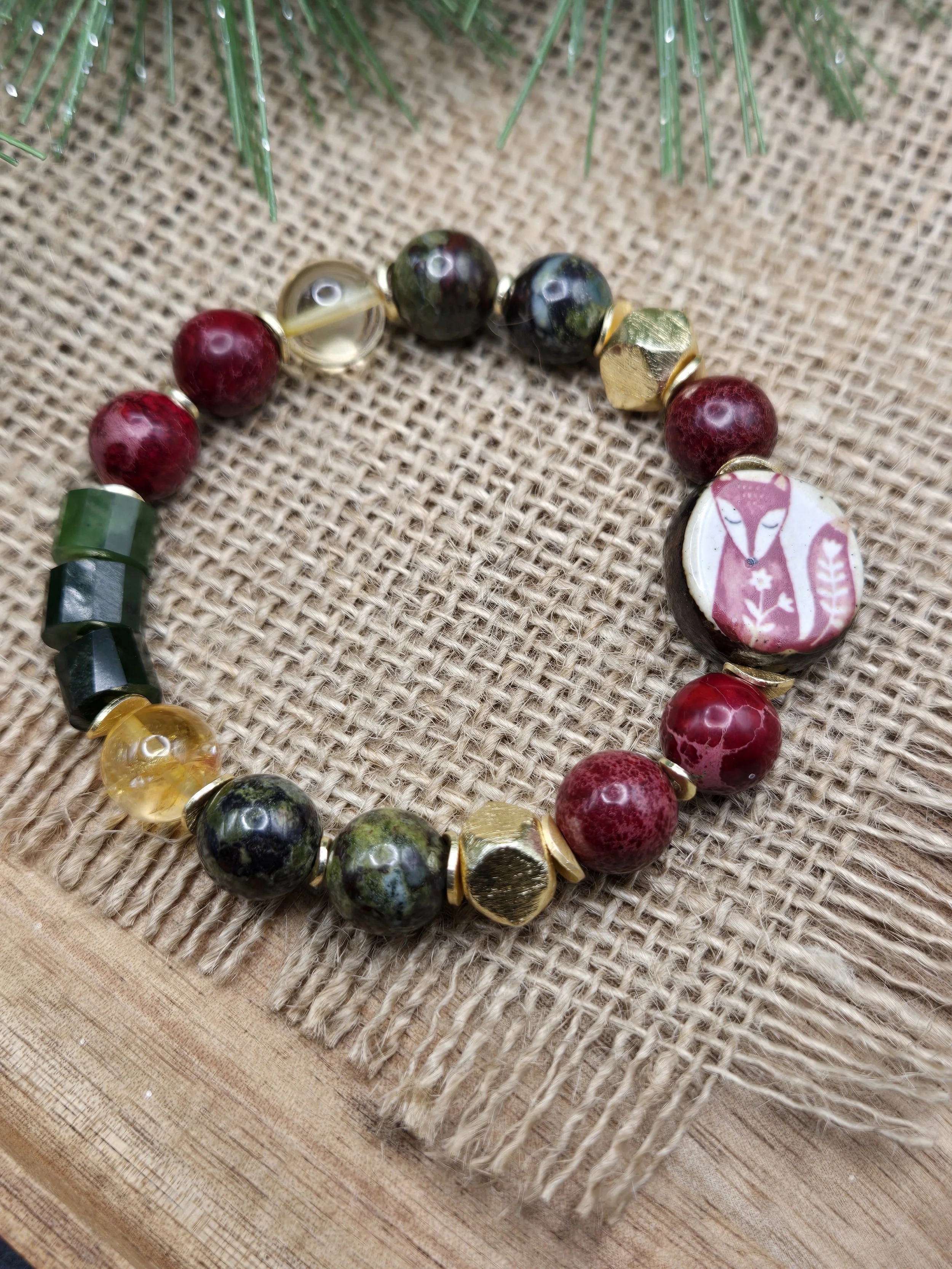 Woodland Guide – Stretch Bracelet