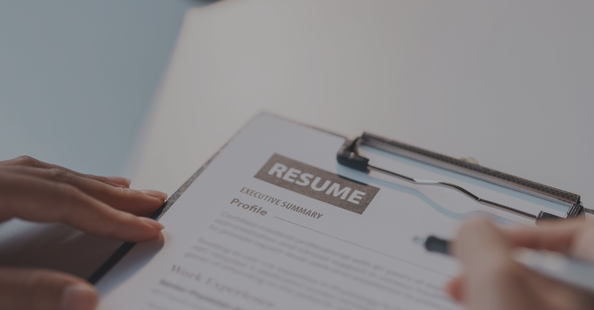 Resume Tips