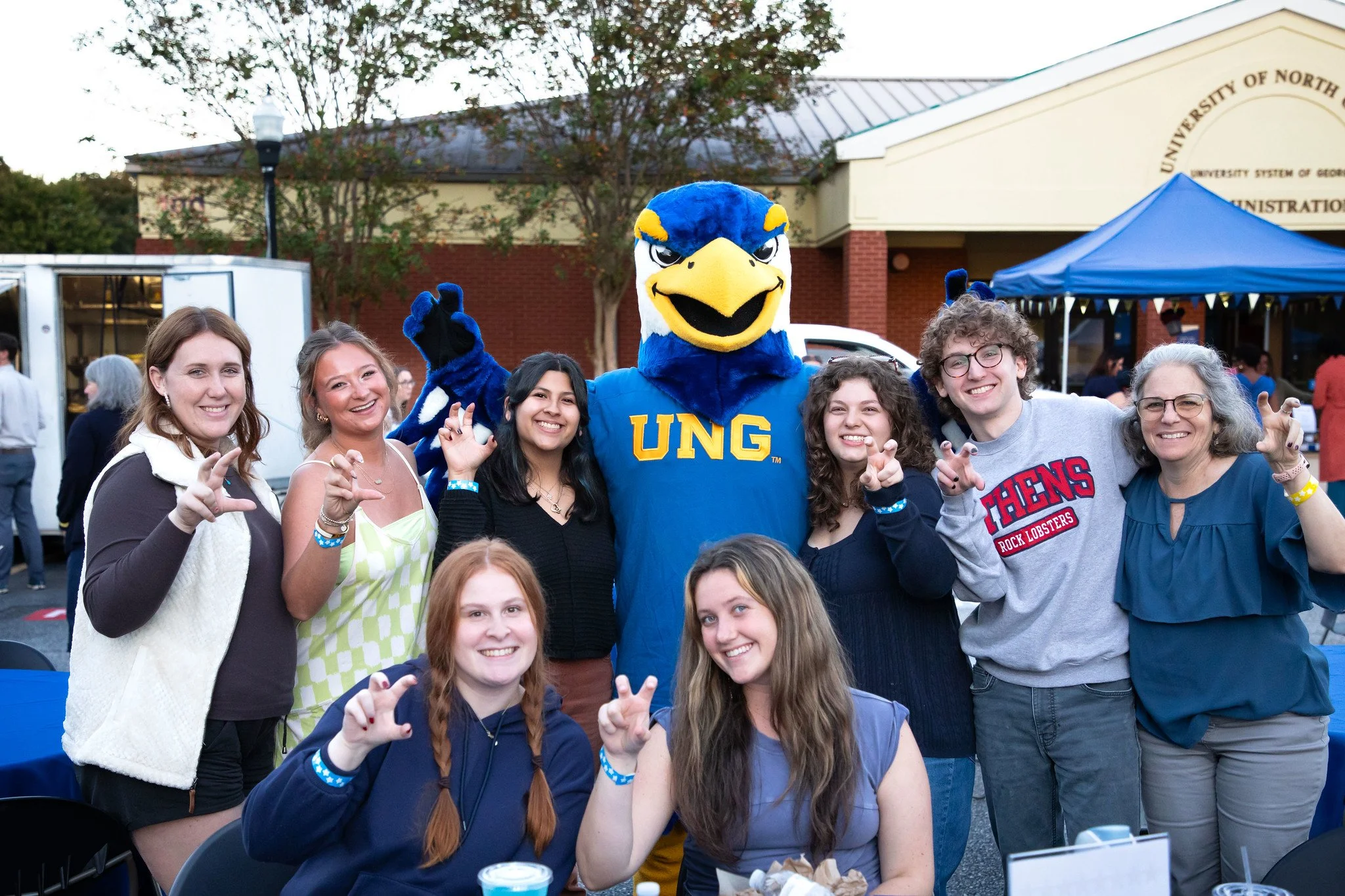 Oconee campus students
