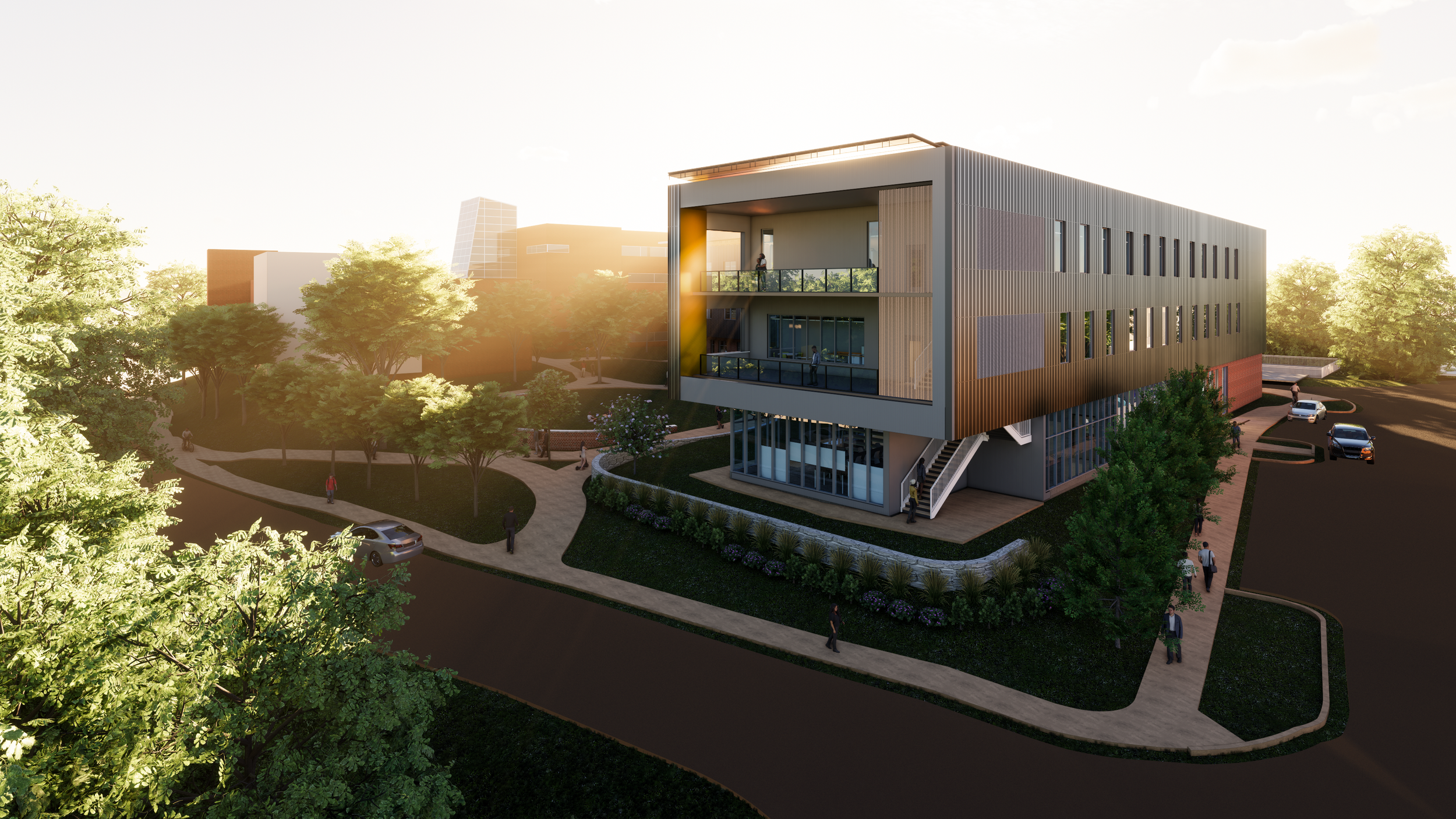 STEM building rendering