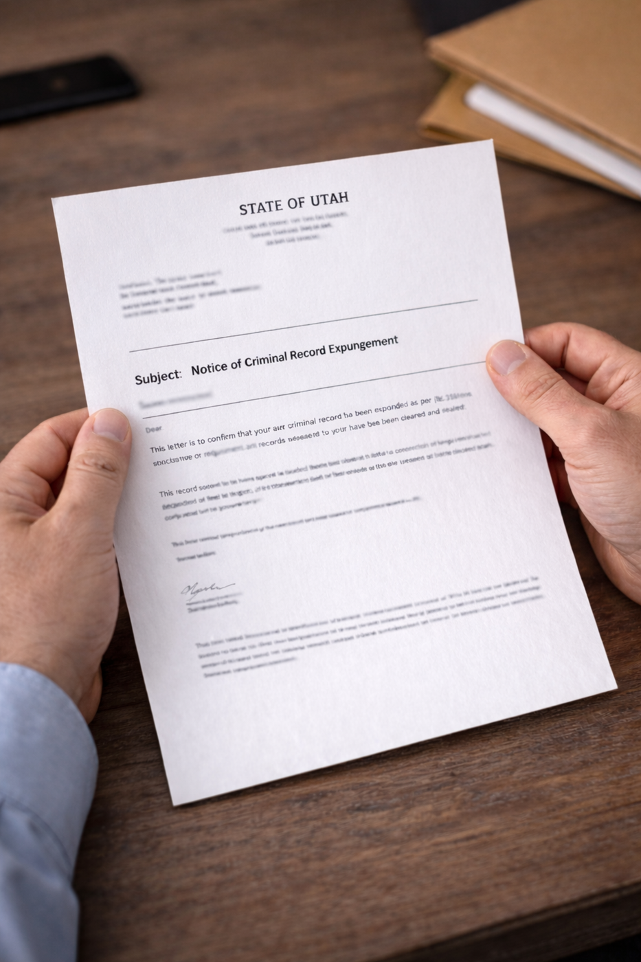 Utah criminal defense attorney helping clients obtain expungement of criminal records