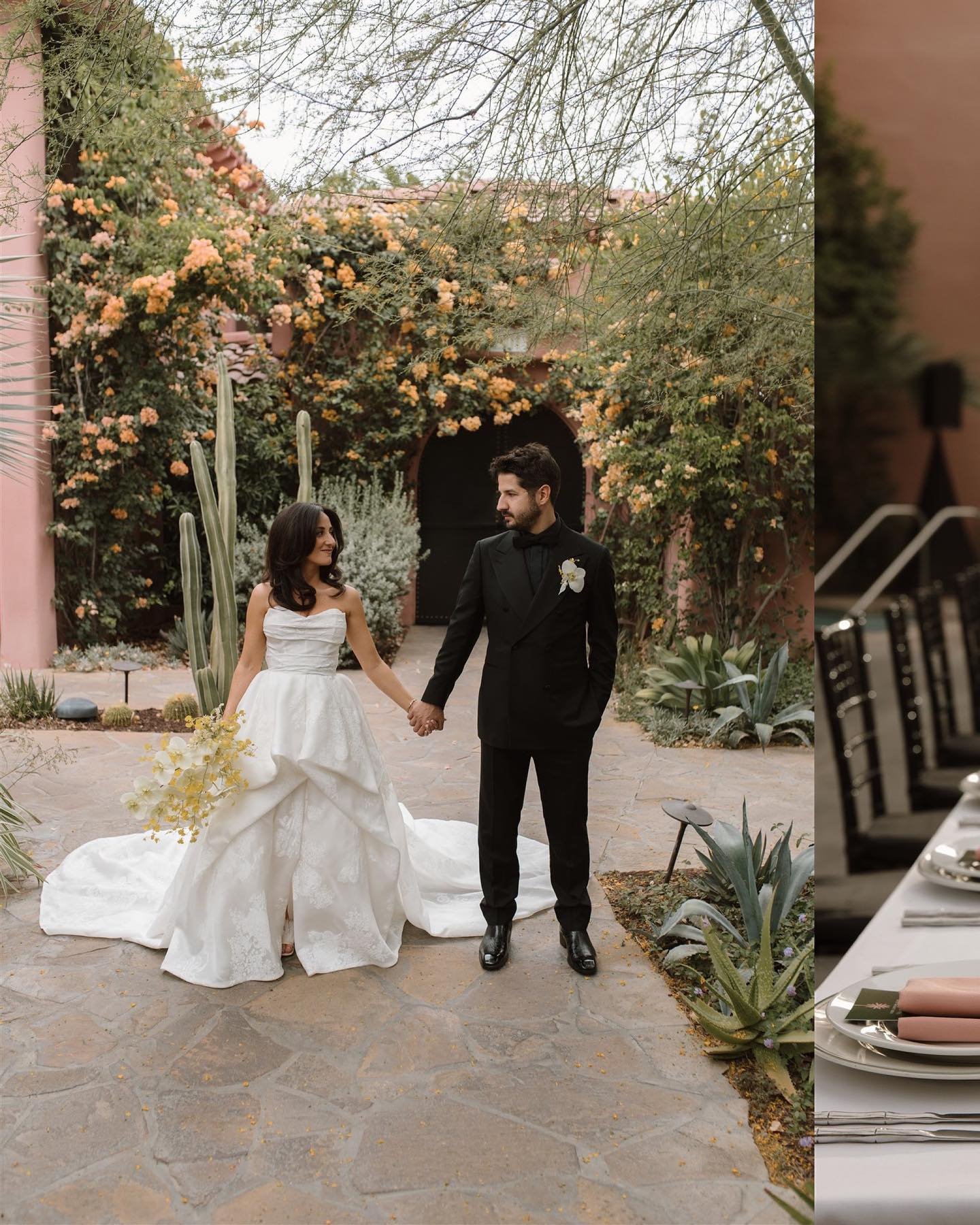 What a DREAM this weekend was celebrating @rachel7leigh14  and @alexweber_  beautiful Palm Springs Wedding at the Sands Hotel! It was nothing short of magical!! 

Photo + Video: @ramediaco 
Venue: @sandshotelspa 
Coordinator: @1staceyjones 
Florals: 