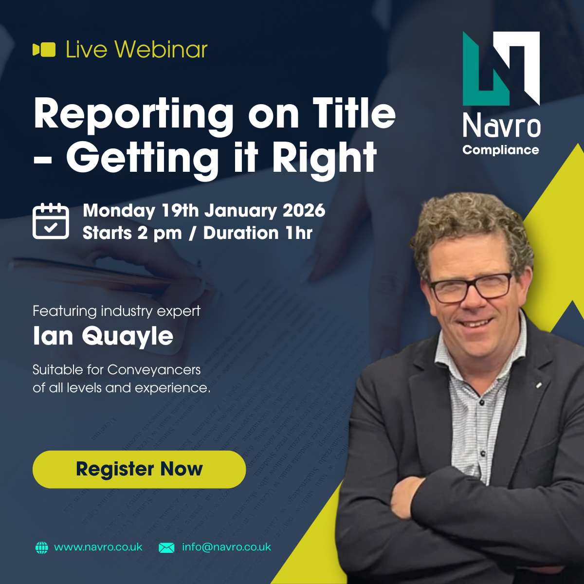 Reporting on Title - Getting it right 