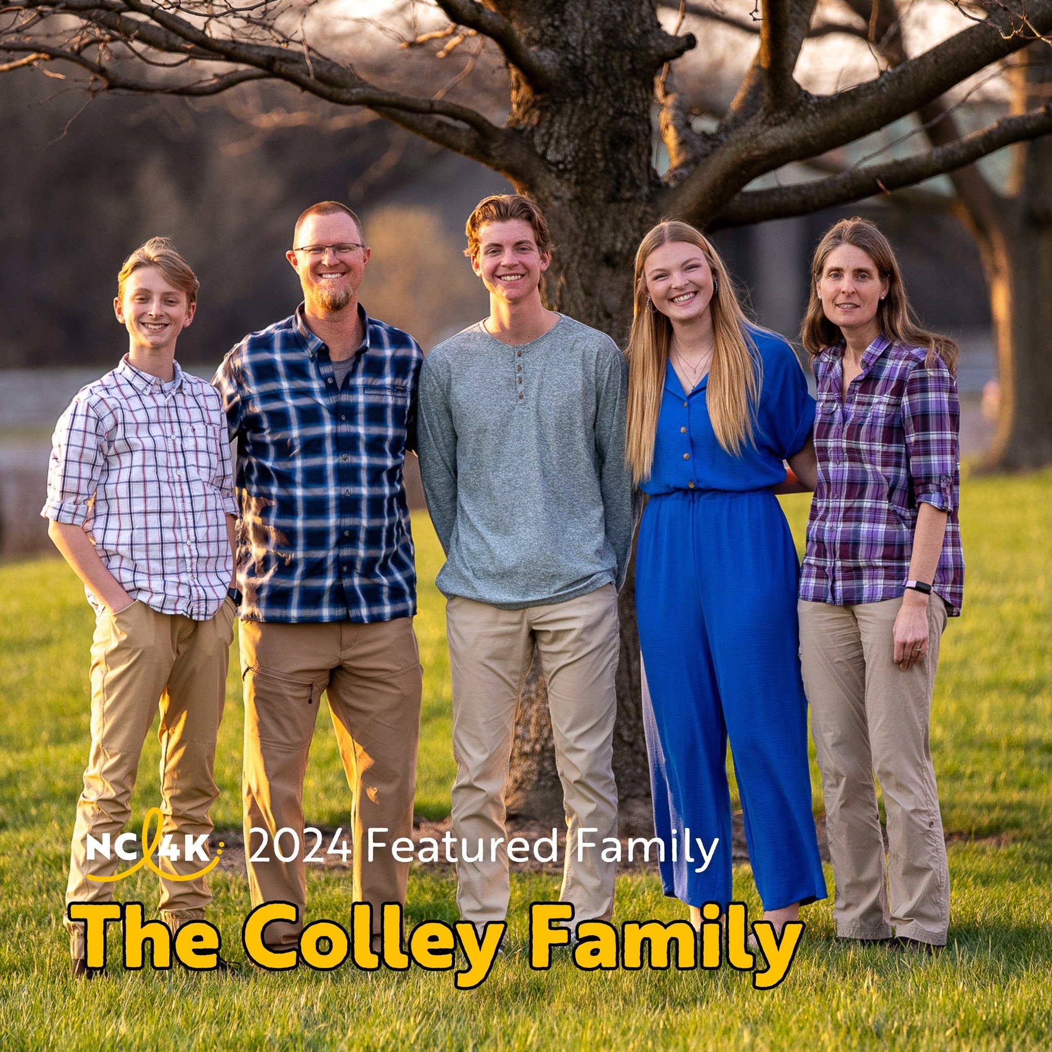 Meet the Colley Family! 
They are another one of our 2024 Featured Families. Their Hero, Jameson, was diagnosed with Leukemia in December of 2019 when he was in the 7th grade. He was always busy and involved in basketball, cross country, and his favo