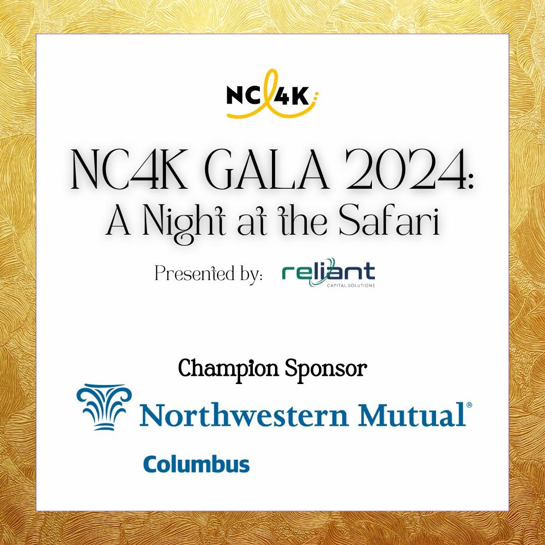 Northwestern Mutual- Columbus is our Champion Sponsor for the 2024 NC4K Gala: A Night at the Safari. Thank you for supporting us in ensuring No Kid Fights Cancer Alone!

 #childhoodcancerawareness #pediatriccancer #cancer #nokidfightsalone #cancerawa