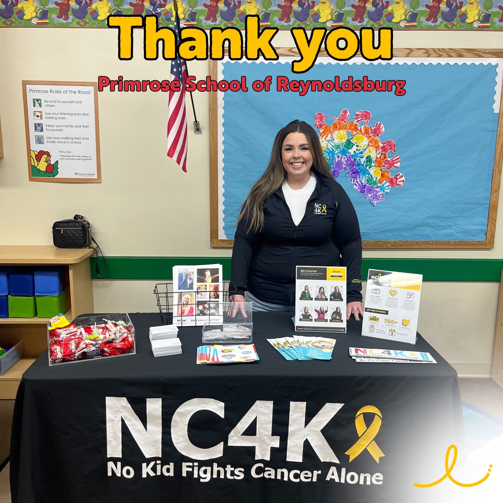 Last Friday, we were honored to attend the Primrose School of Reynoldsburg for their Spring Fling! Proceeds from the event were donated to NC4K, and we are grateful to have been chosen as the beneficiary. Thank you to Primrose School for supporting u