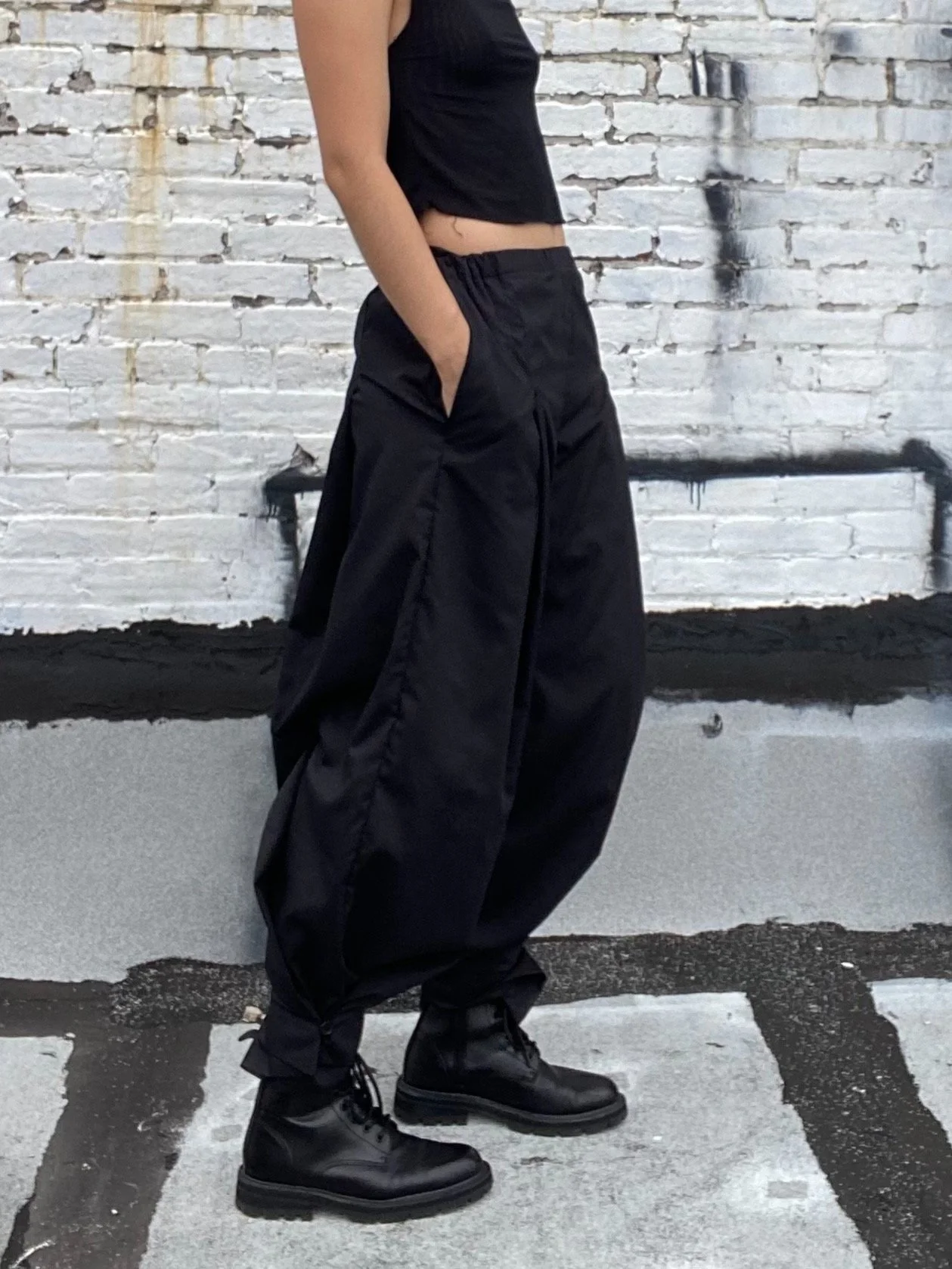 Black Baji Pants