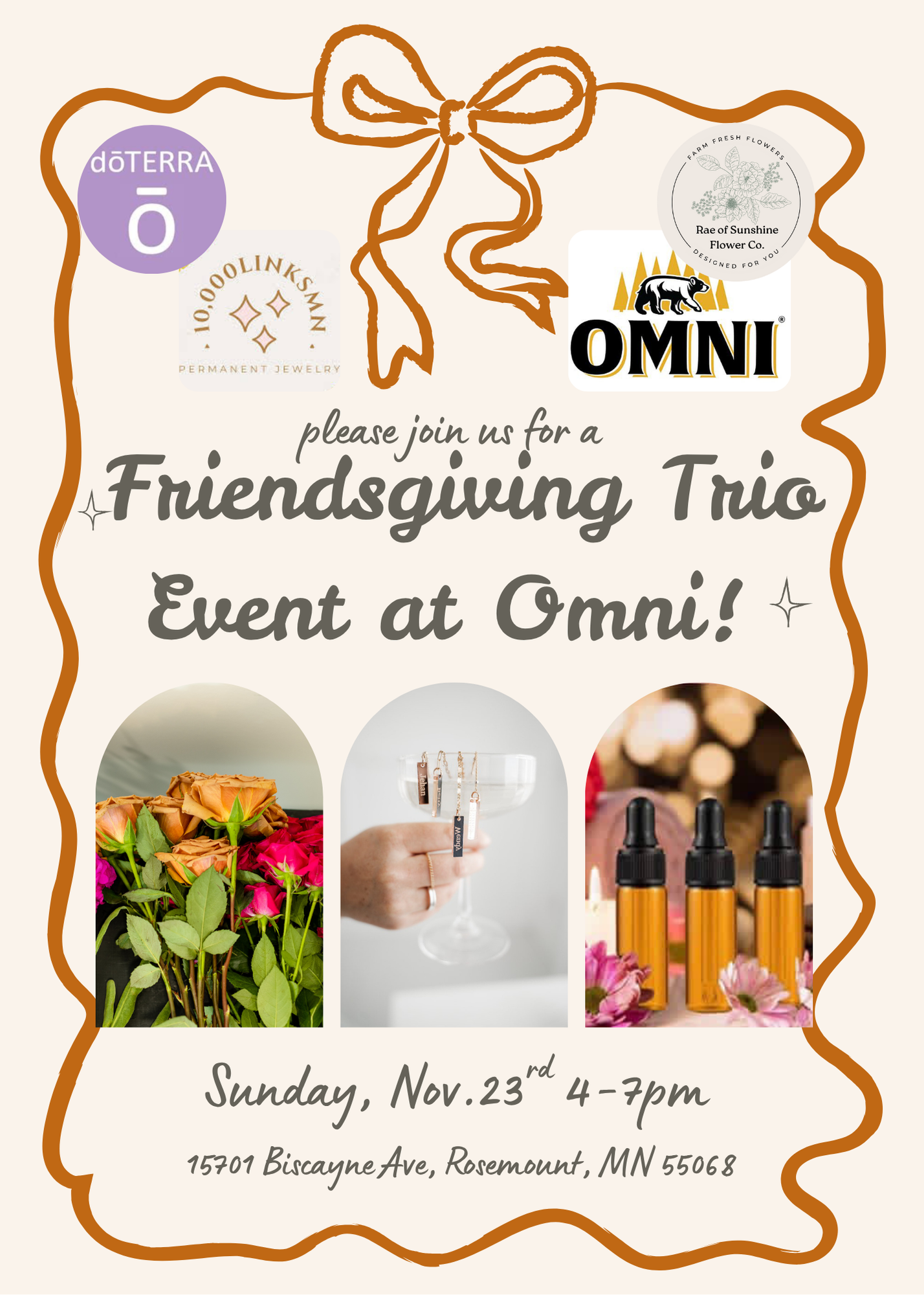 Omni Friendsgiving Trio Event! 
