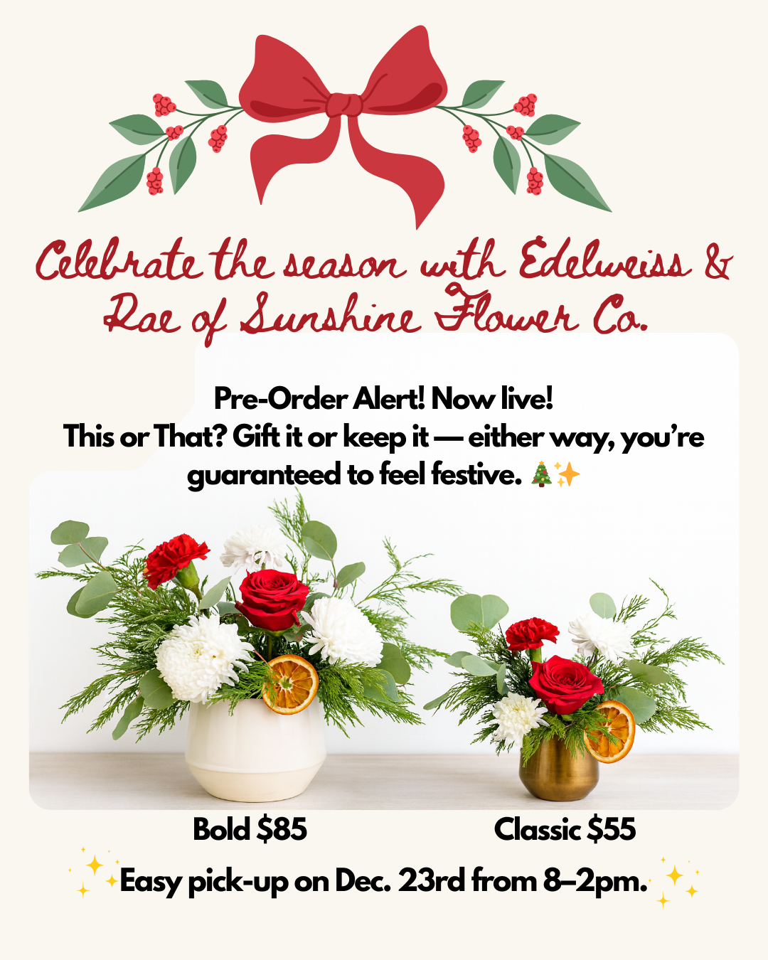 Edelweiss Bakery Pick-Up 