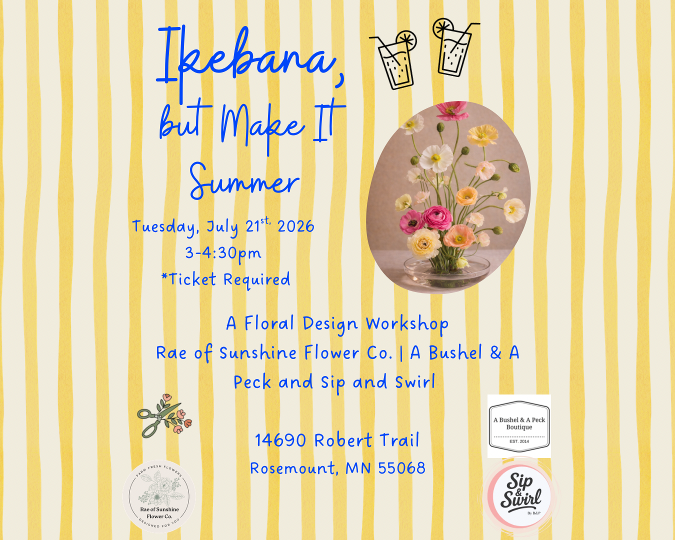 Ikebana, but make it Summer! 