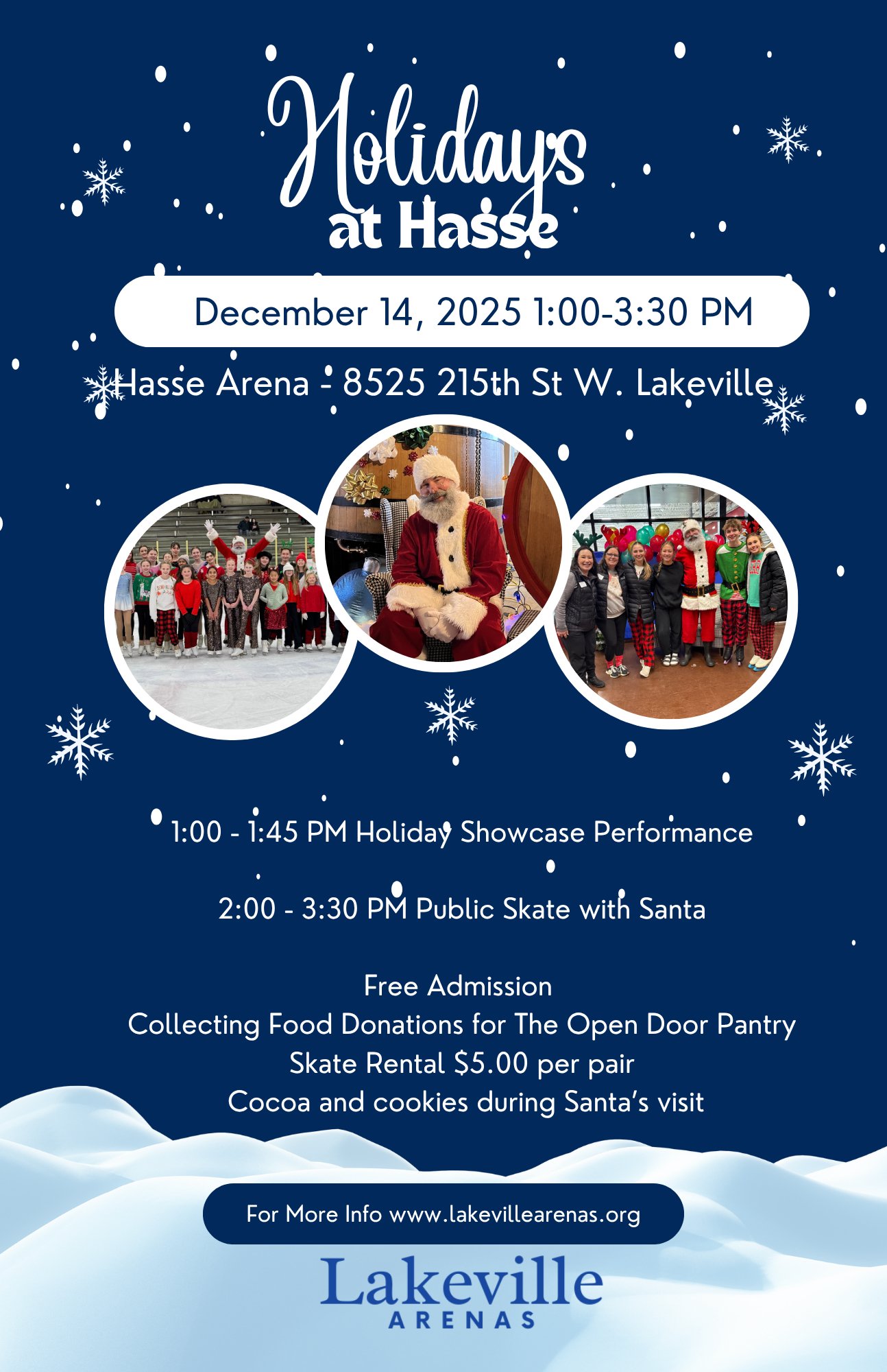 Holidays at Hasse! Pre- Orders Closed *Extras available at the event!