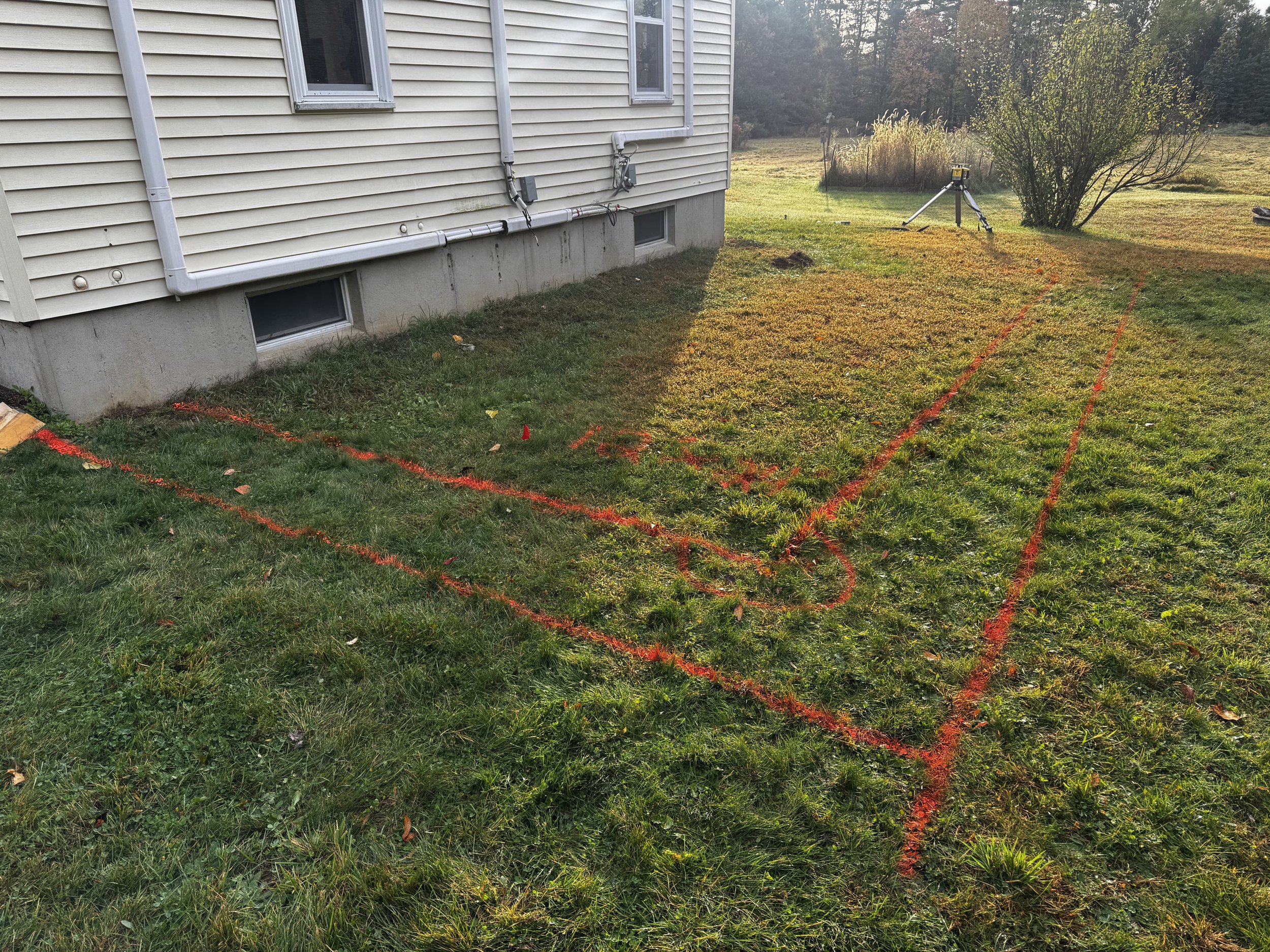 Addition Excavation and Back Fill (Before)