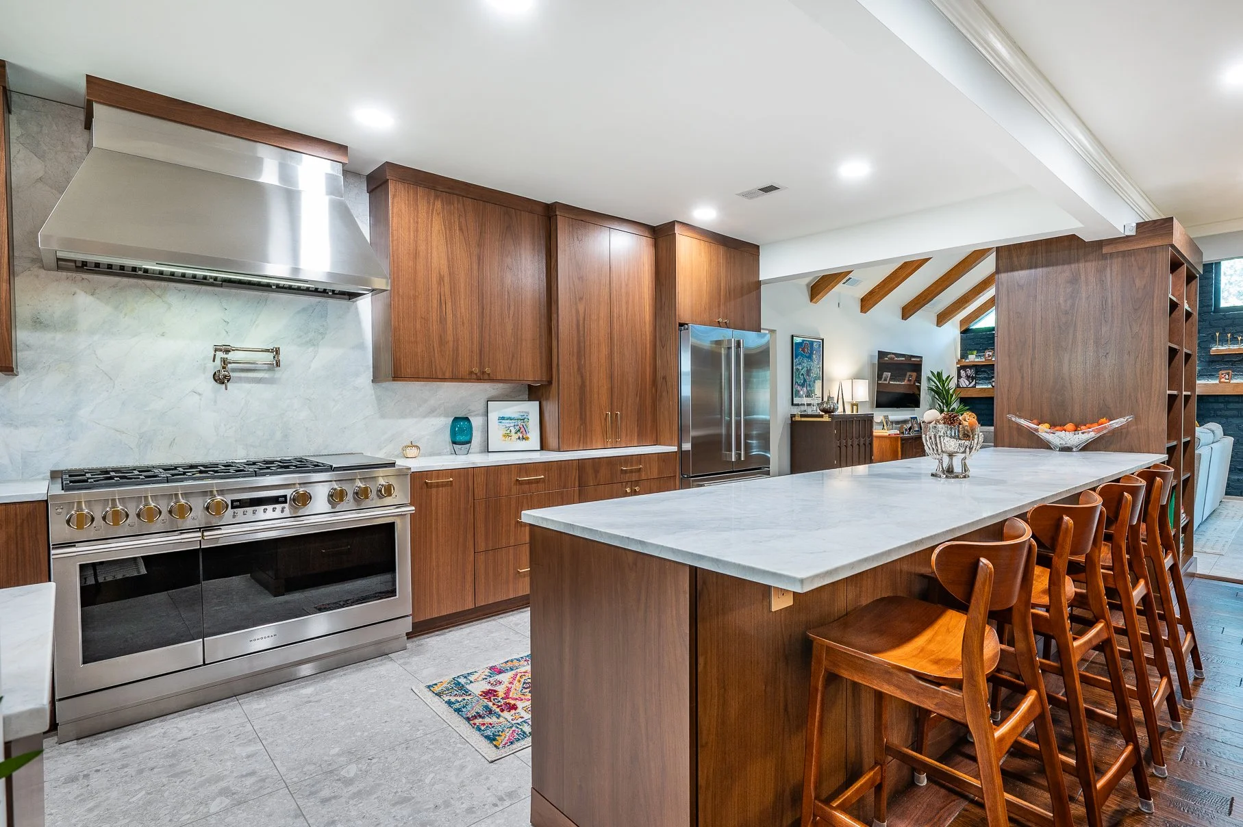 Contemporary Mid Century Inspired Kitchen Remodel by Mevers Custom Kitchens project photo
